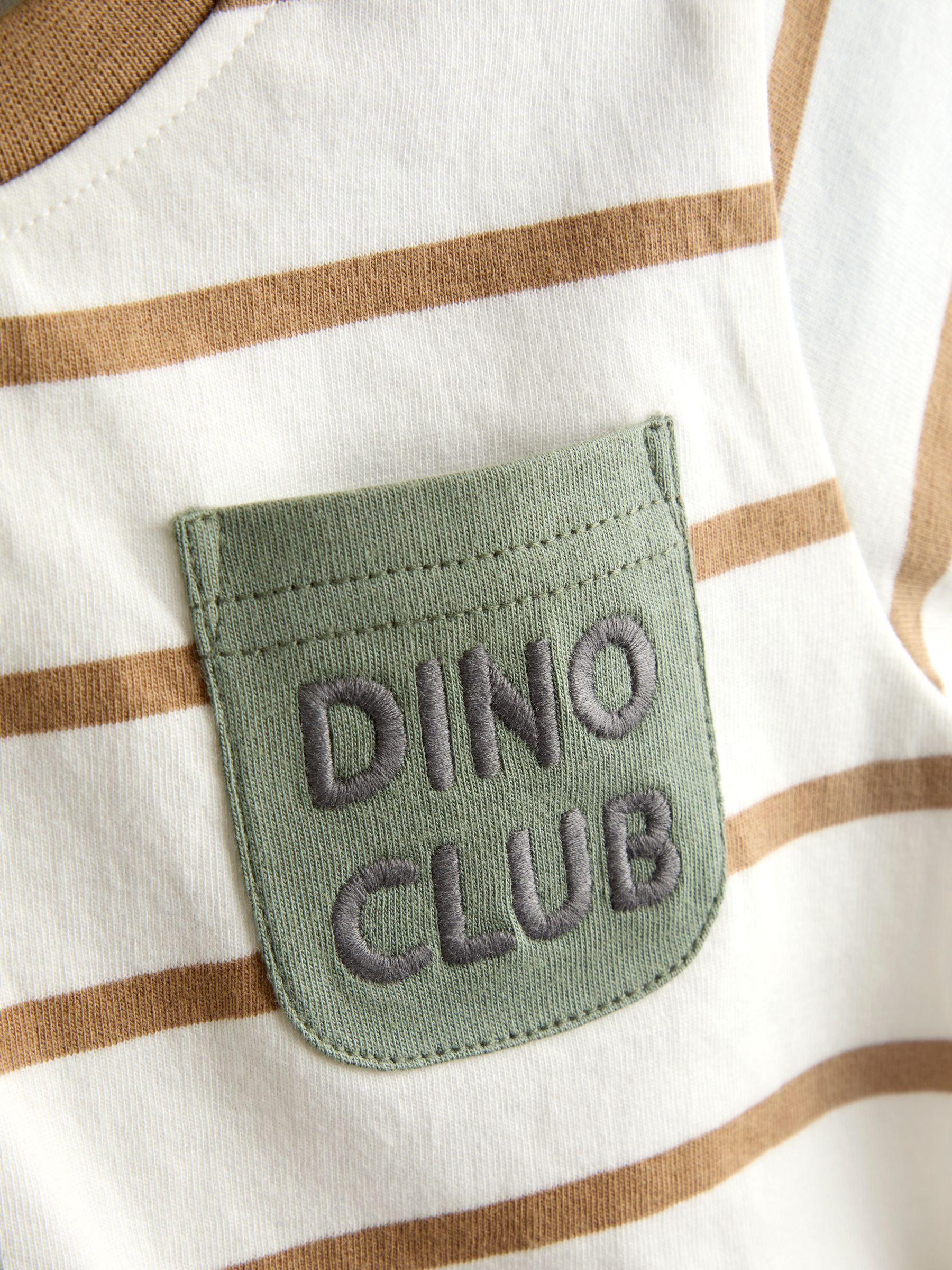 Green 2-Piece Appliqué T-Shirt & Shorts Set - Image 7 of 10