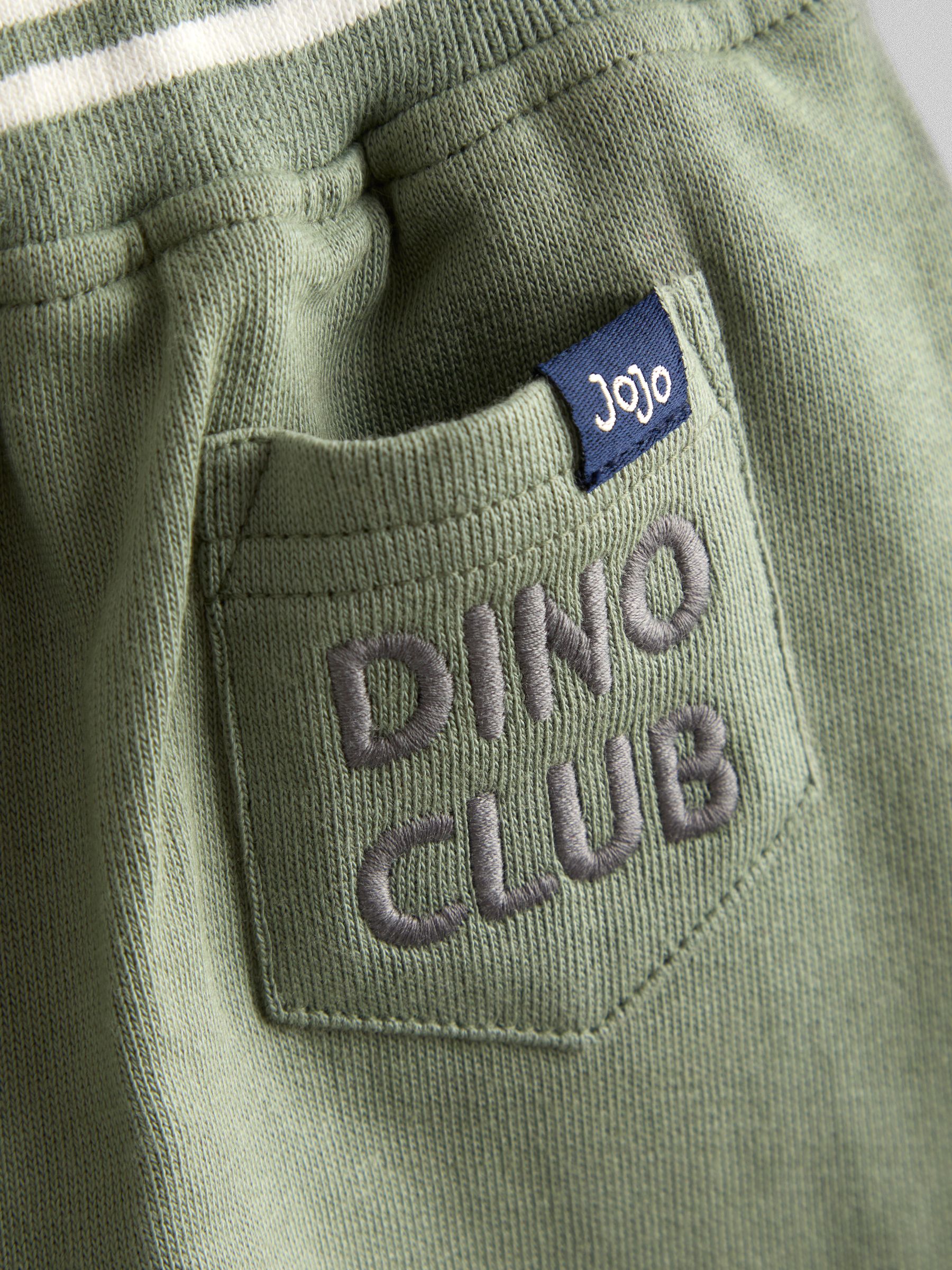 Green 2-Piece Appliqué T-Shirt & Shorts Set - Image 8 of 10