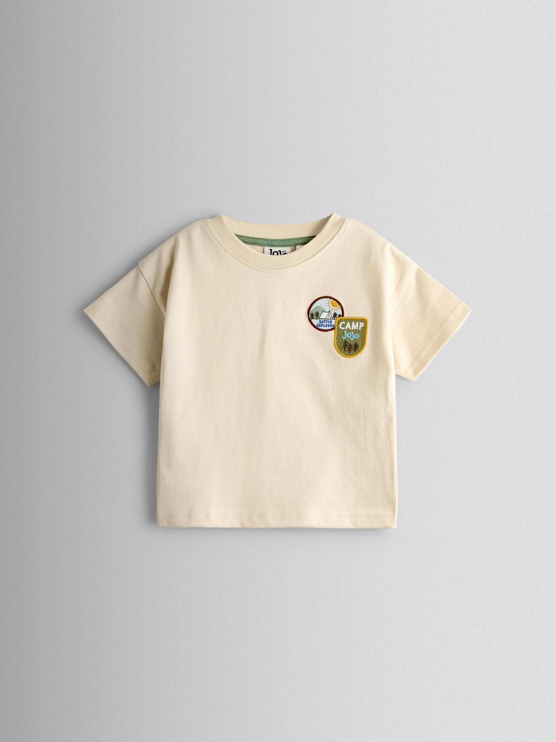 Natural Explorer Fruit Badge Slogan T-Shirt - Image 1 of 4