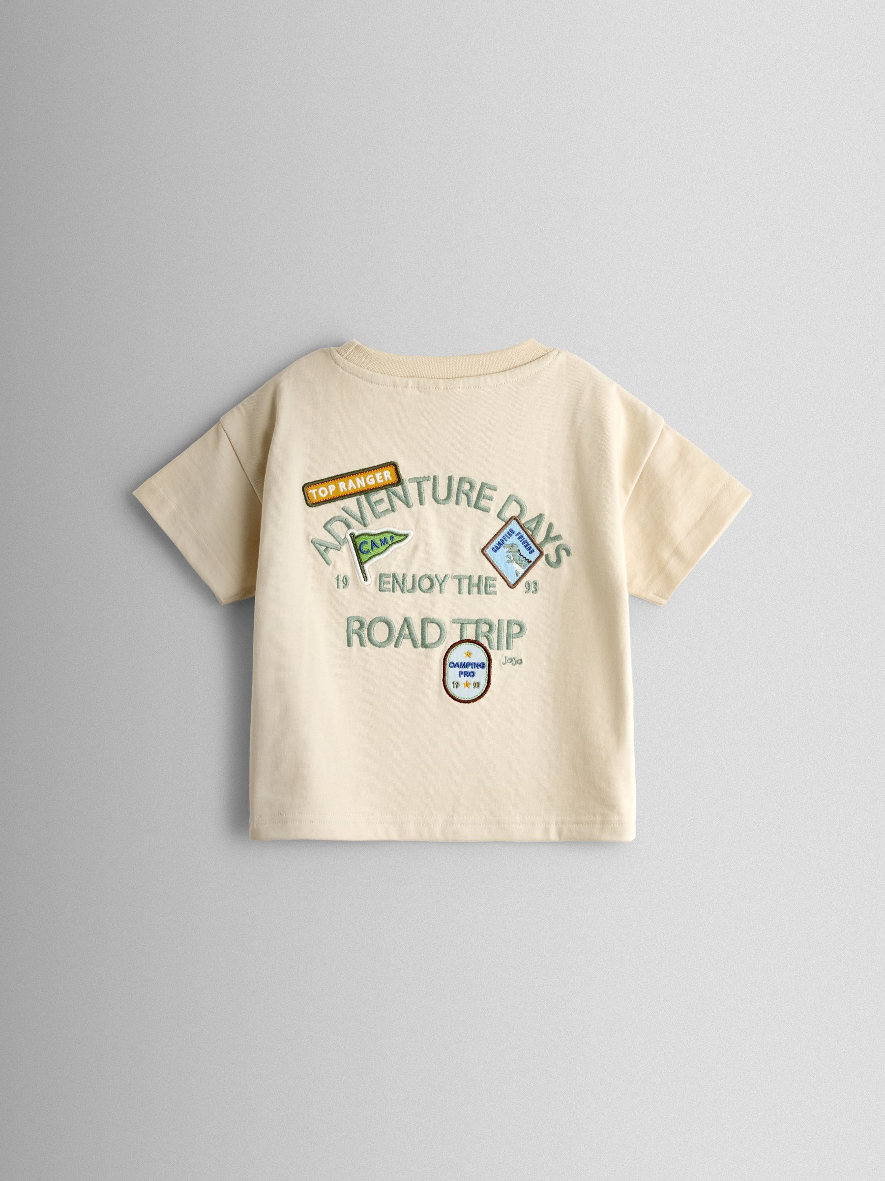 Natural Explorer Fruit Badge Slogan T-Shirt - Image 2 of 4