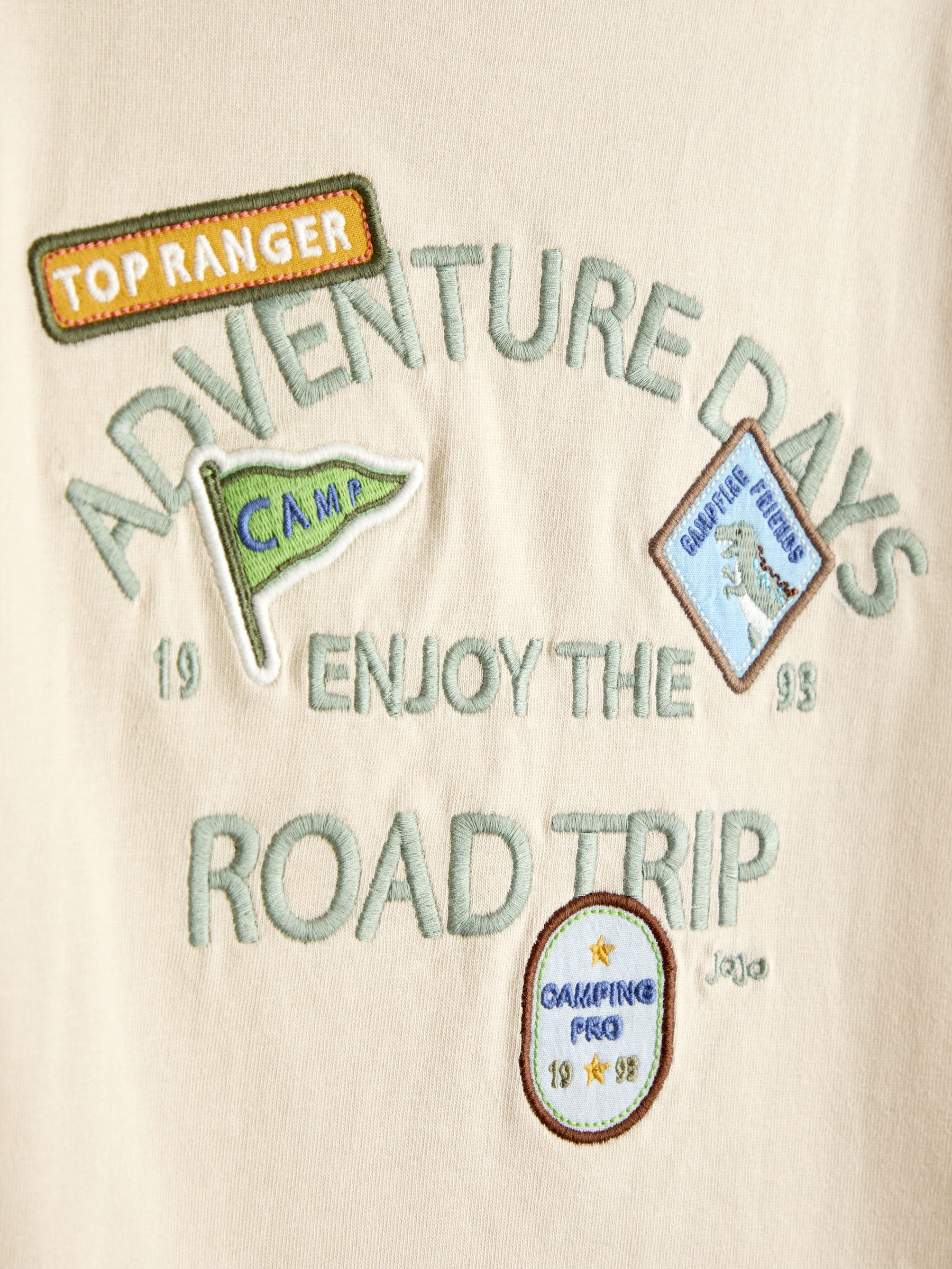 Natural Explorer Fruit Badge Slogan T-Shirt - Image 3 of 4