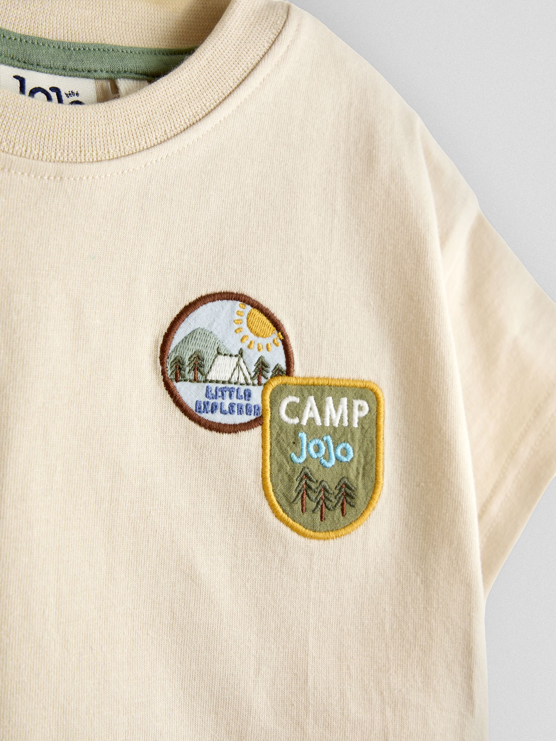 Natural Explorer Fruit Badge Slogan T-Shirt - Image 4 of 4