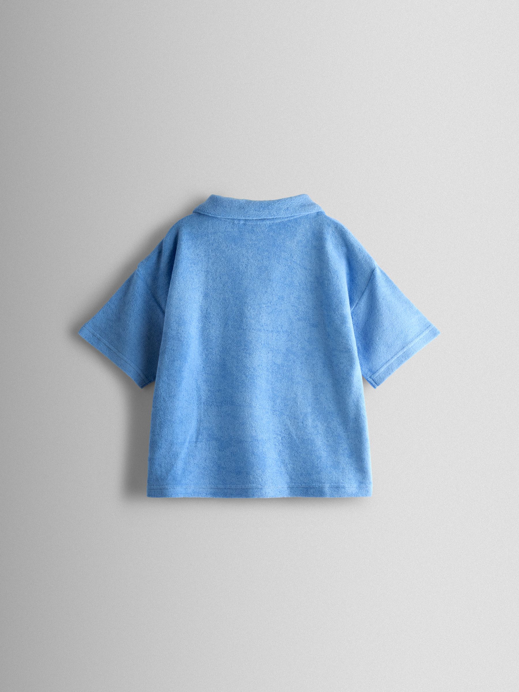 Blue Crab 2-Piece Toweling Shirt & Shorts Set - Image 3 of 7