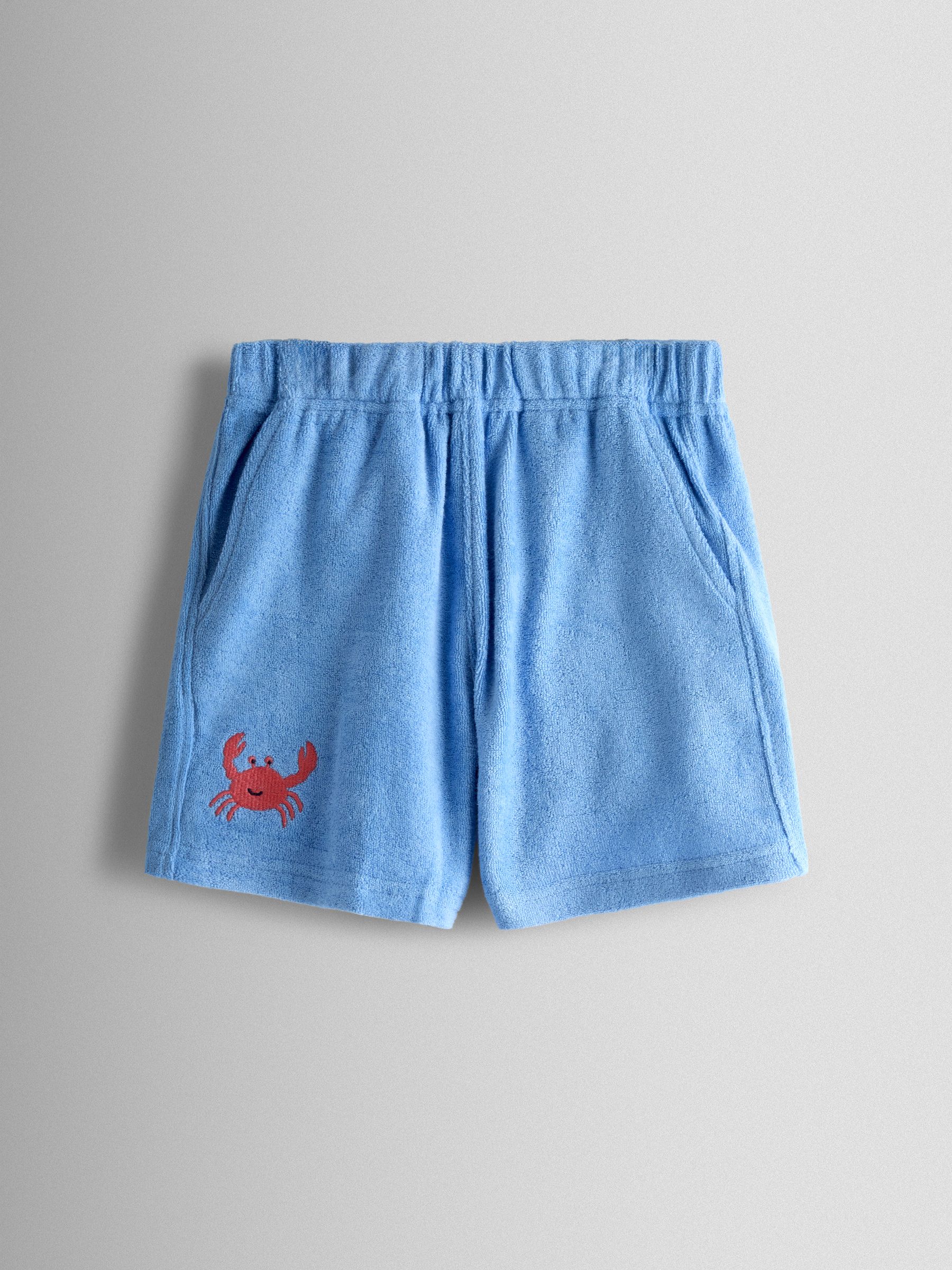 Blue Crab 2-Piece Toweling Shirt & Shorts Set - Image 4 of 7