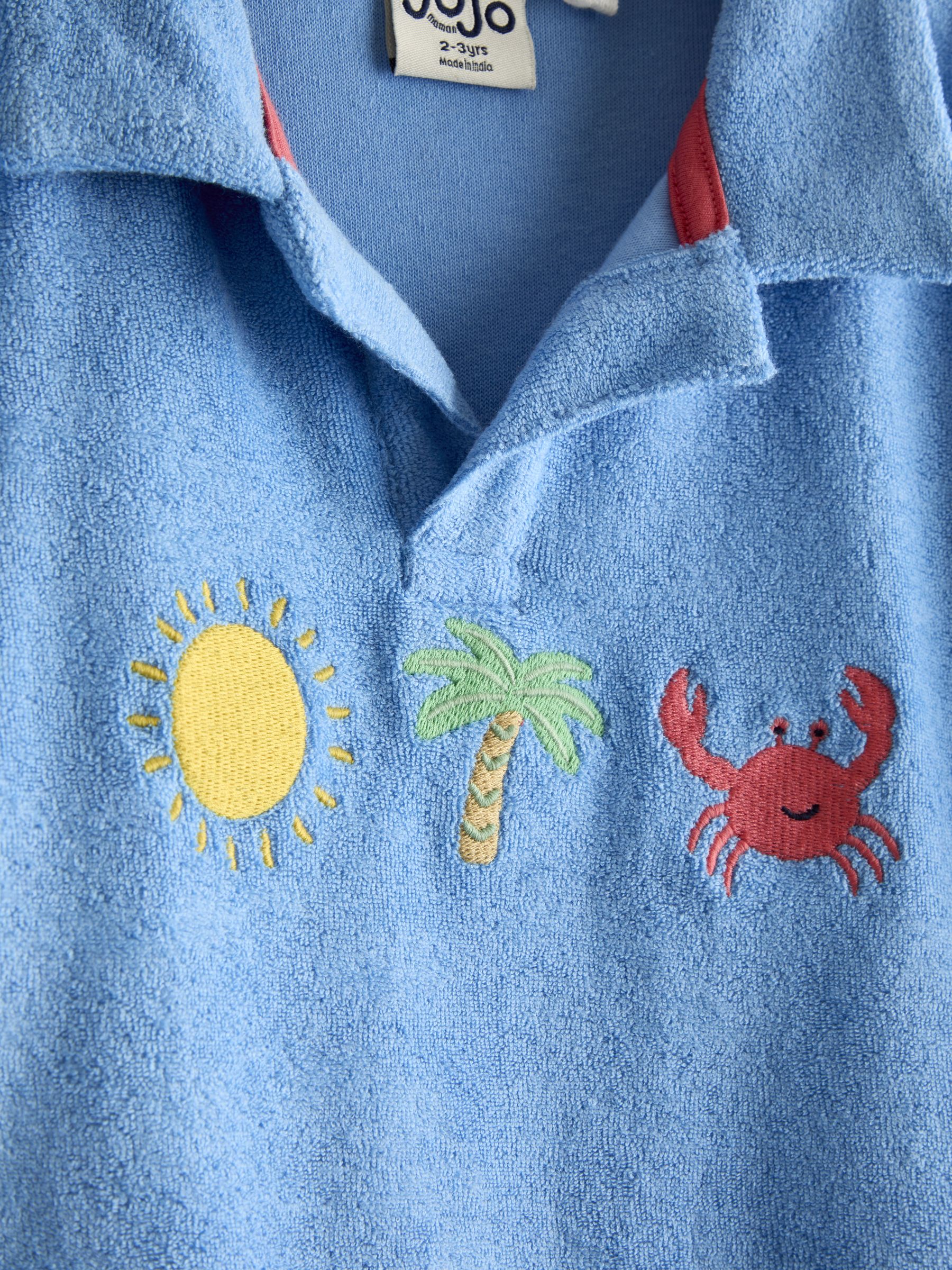 Blue Crab 2-Piece Toweling Shirt & Shorts Set - Image 6 of 7