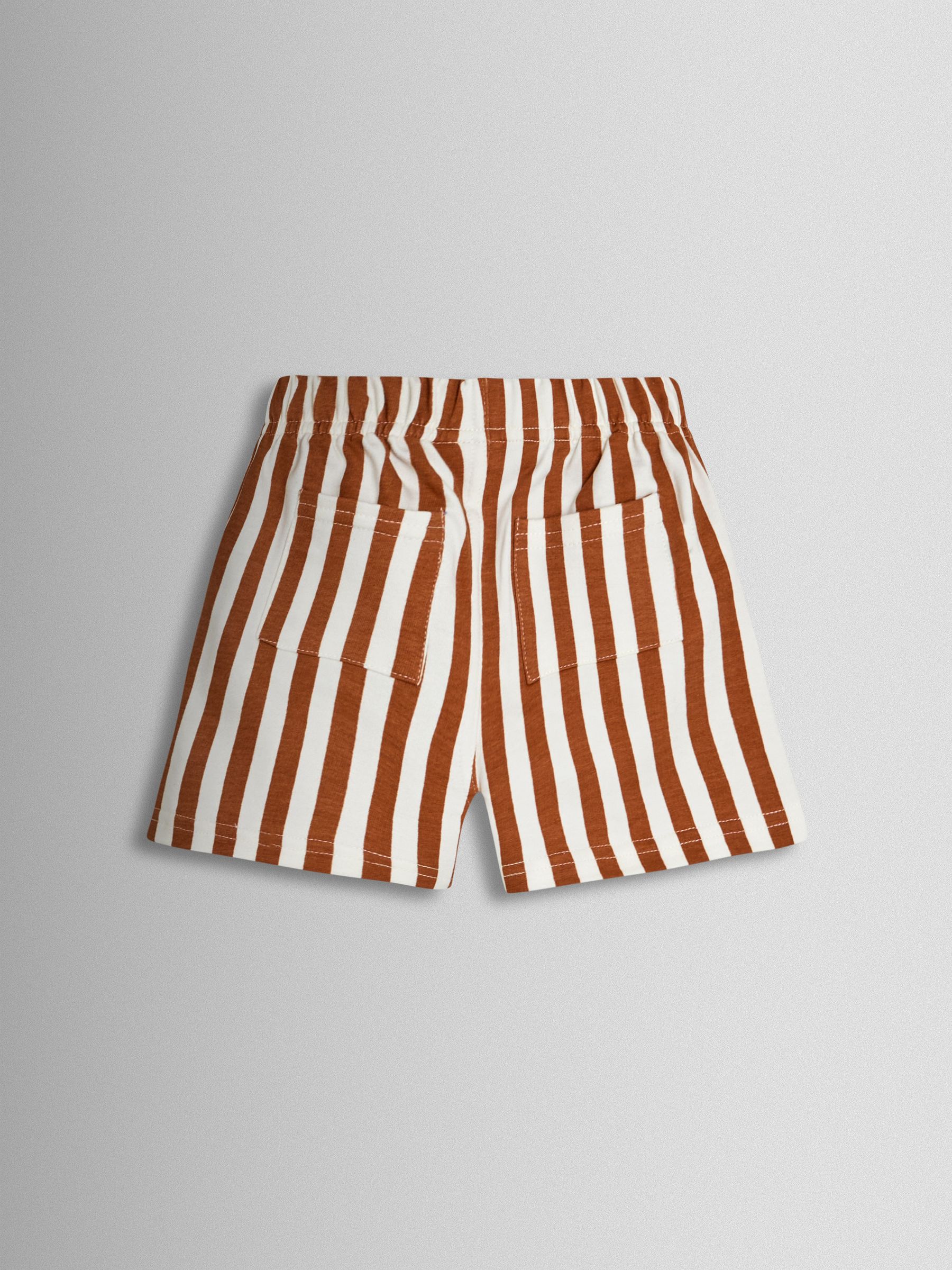 Tan Brown Safari Printed T-Shirt & Shorts Set - Image 5 of 6