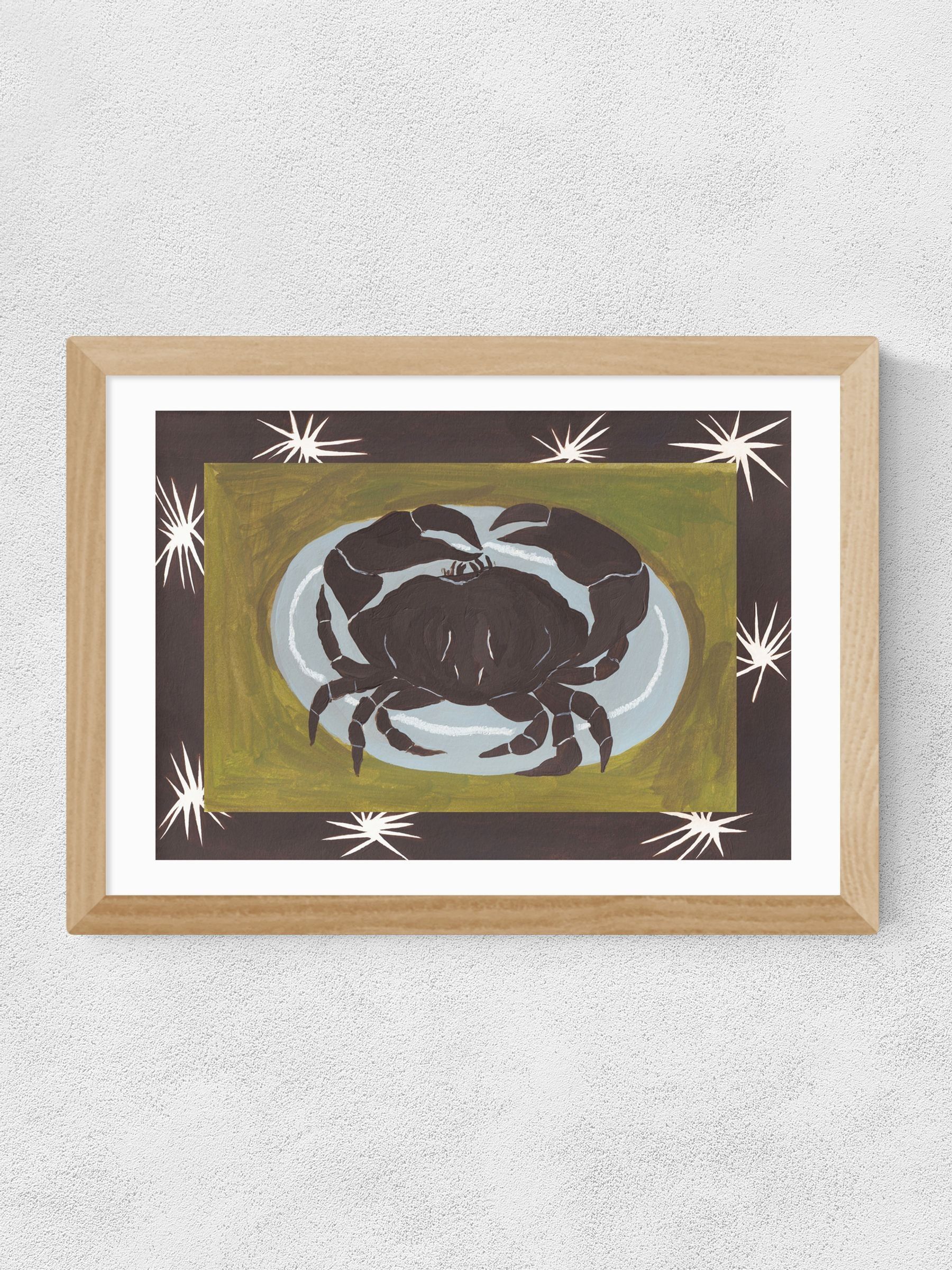 Oak Crab Cancer Star Sign Wall Art Print by Jazmine Joye - Image 2 of 3 Oak Crab Cancer Star Sign Wall Art Print by Jazmine Joye - Image 2 of 3