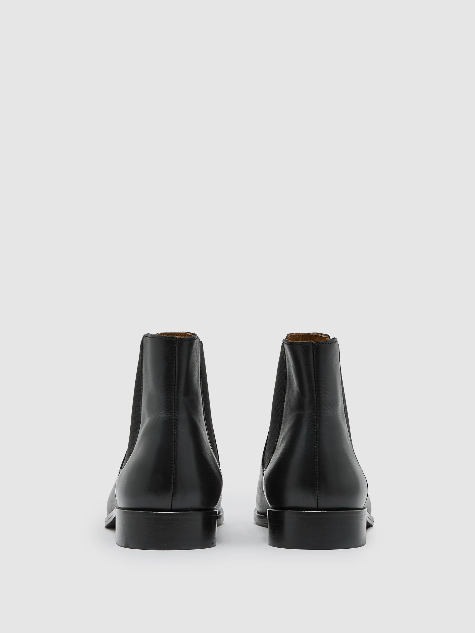 Leather Chelsea Boots in Black - image 4