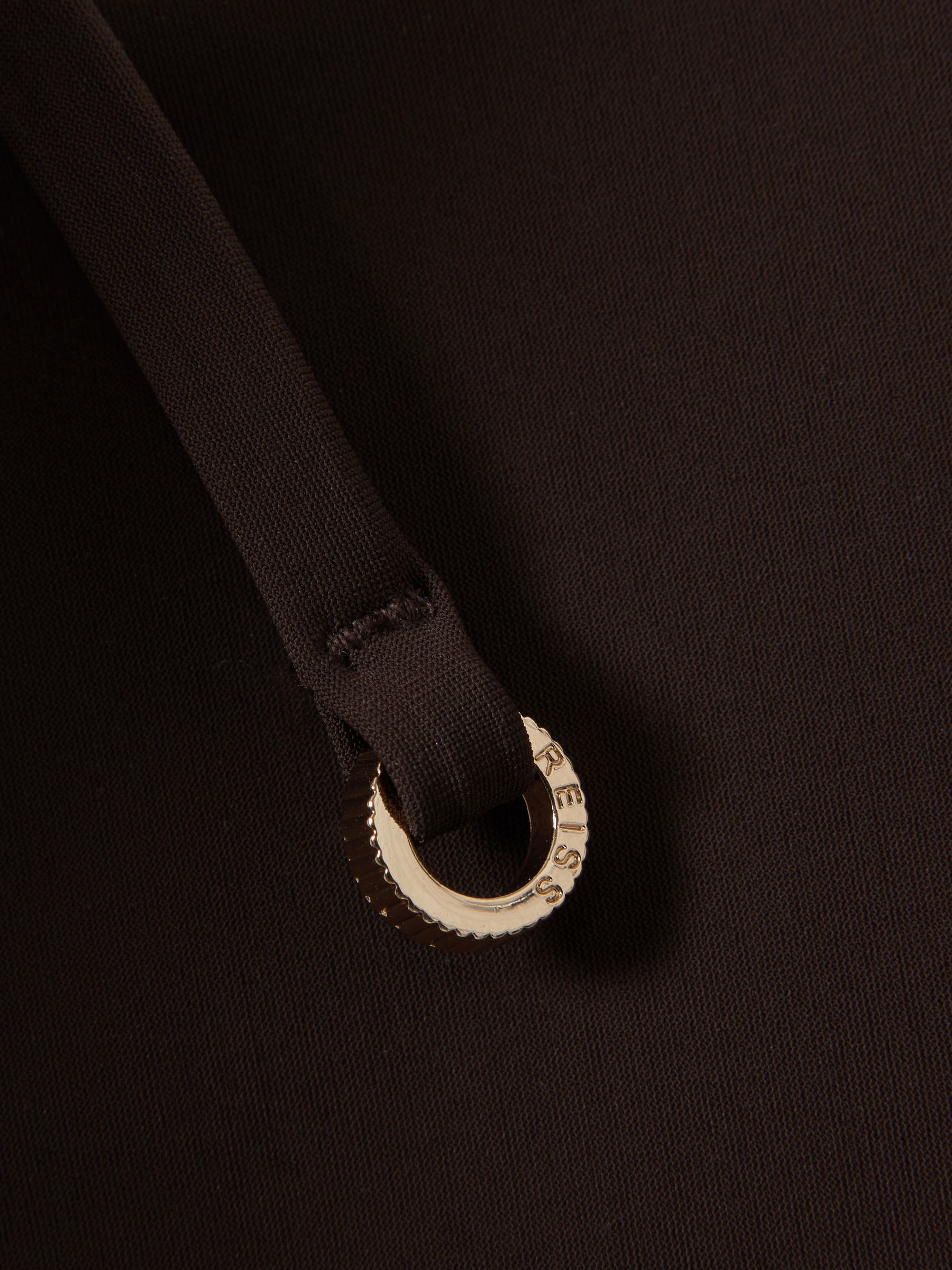 Side-Tie Bikini Bottoms in Chocolate - image 3
