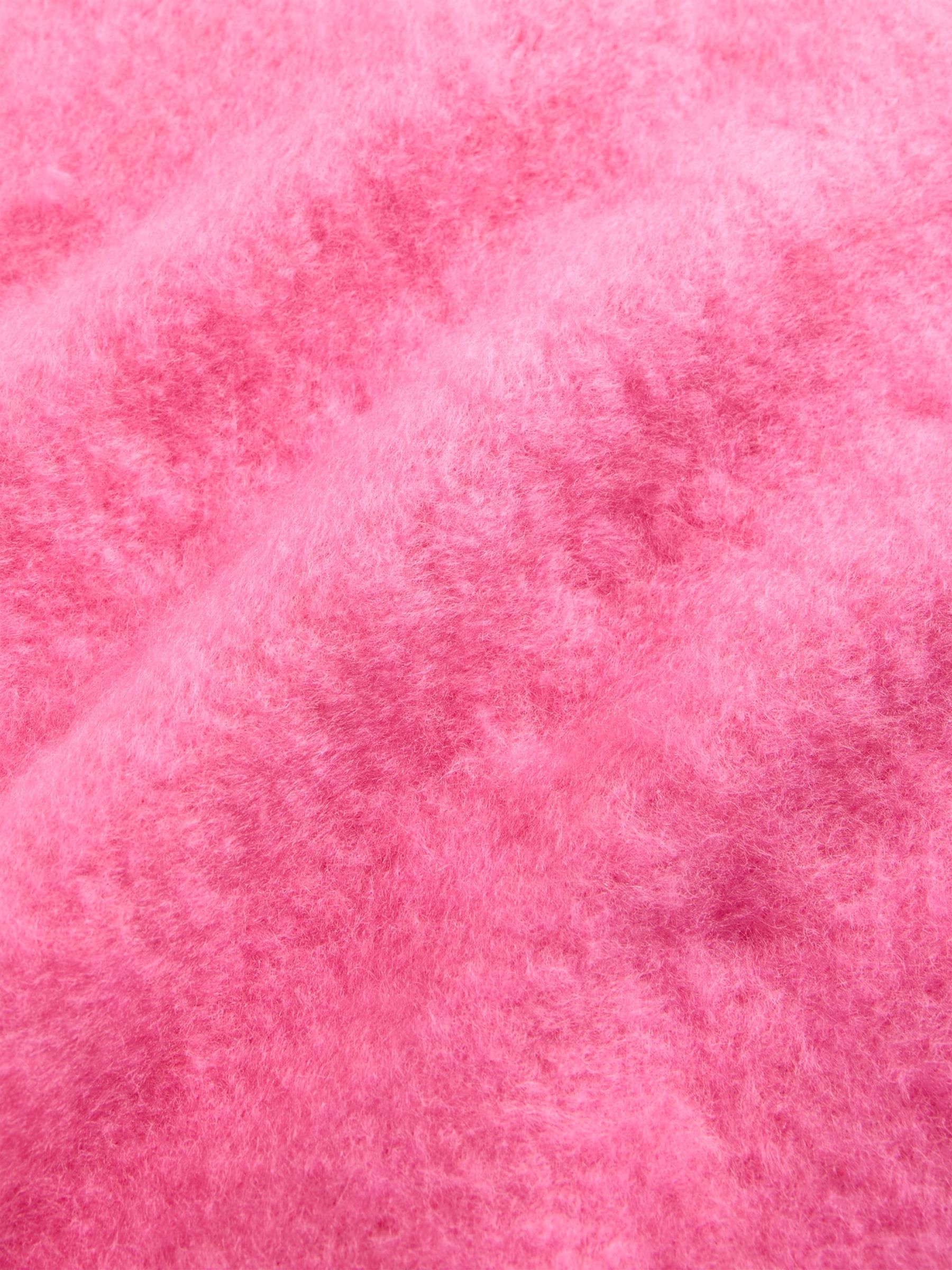 Pink Brushed Fringe Scarf - Image 3 of 3