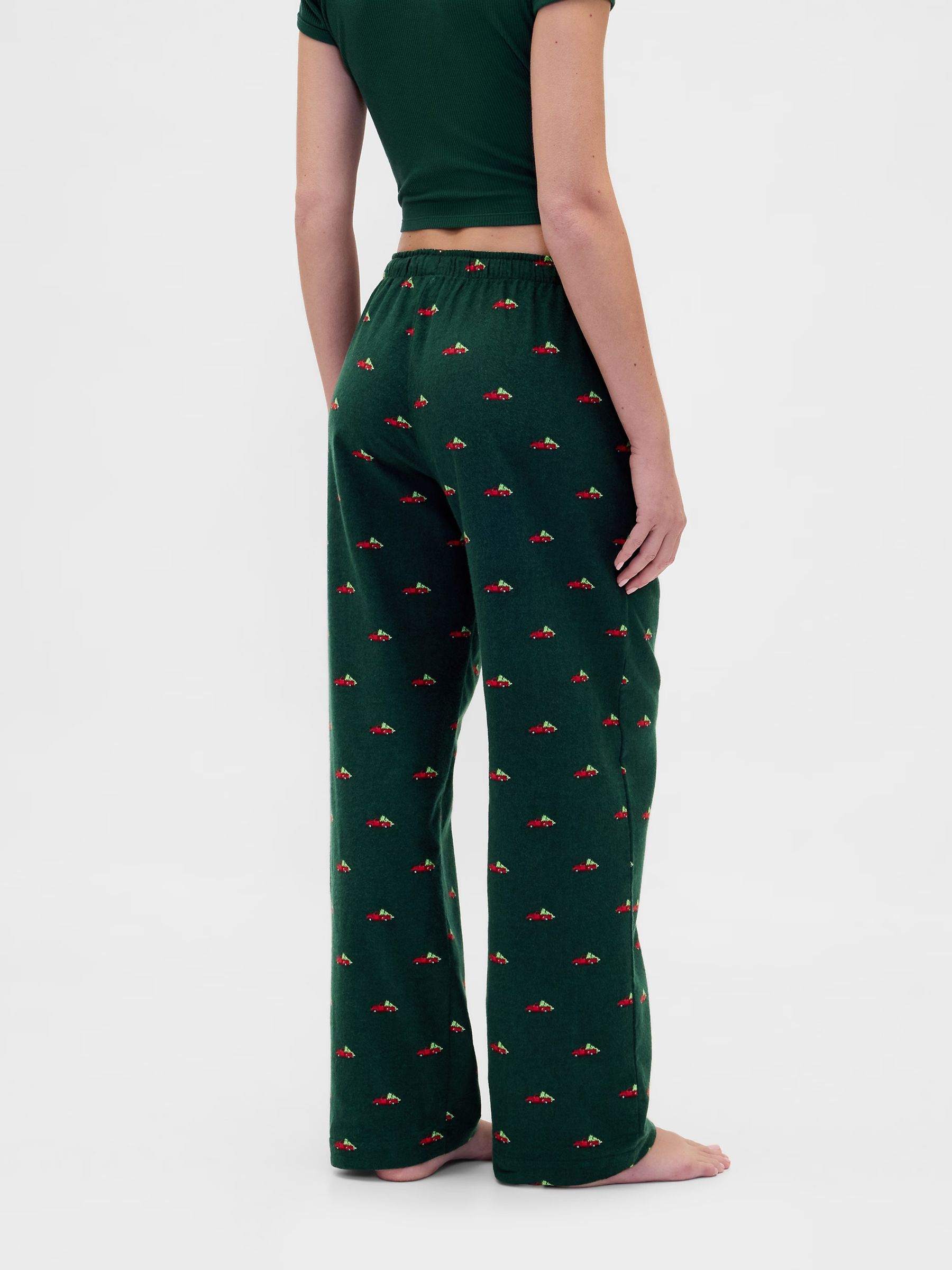 Green Matching Family Christmas Pyjama Bottoms - Image 5 of 6