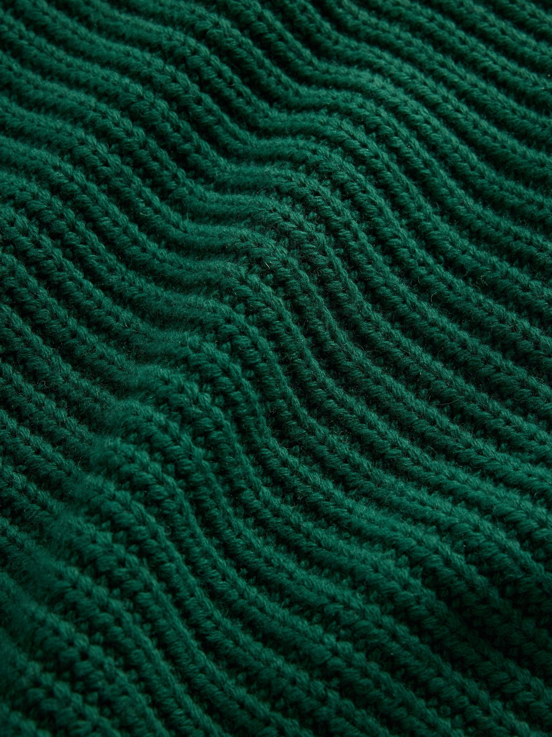 Green Oversized Turtle Neck Mini Jumper Dress - Image 6 of 6 Green Oversized Turtle Neck Mini Jumper Dress - Image 6 of 6