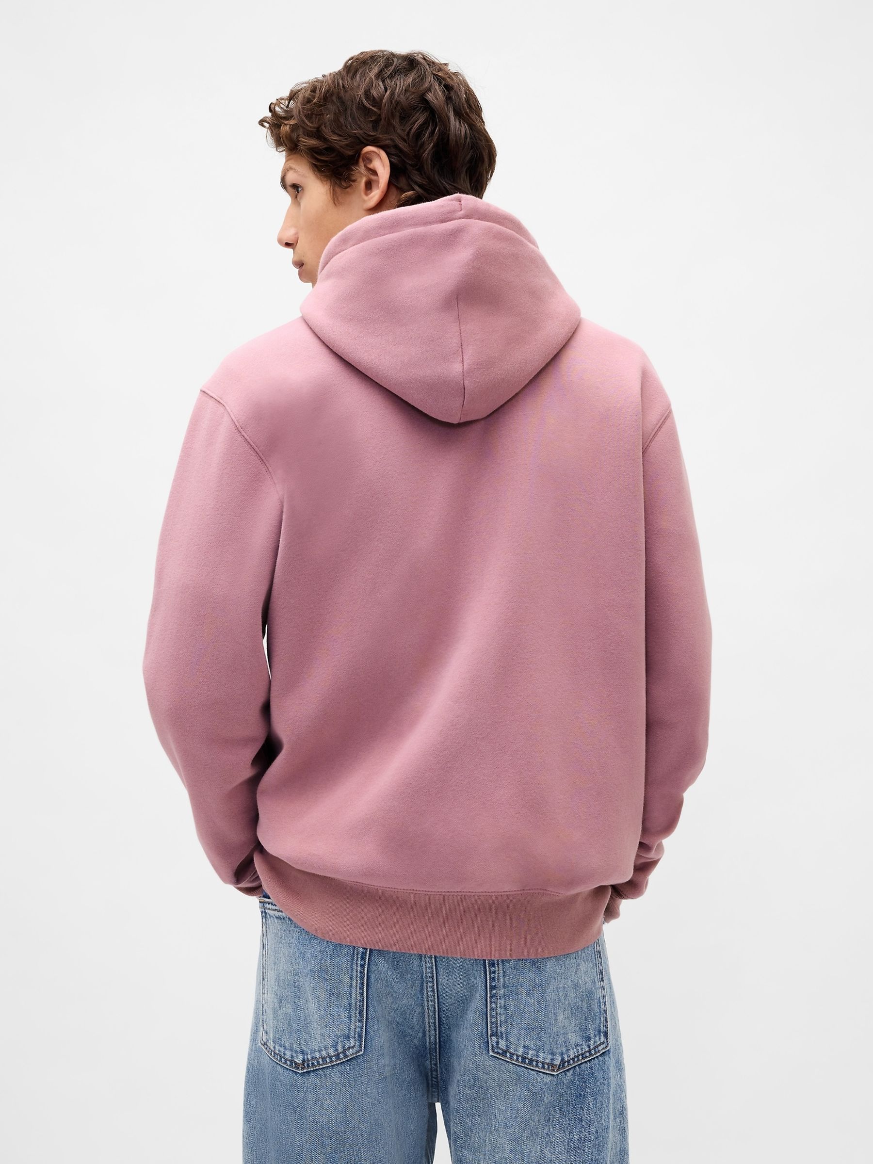 Pink VintageSoft Arch Logo Full-Zip Hoodie - Image 2 of 4