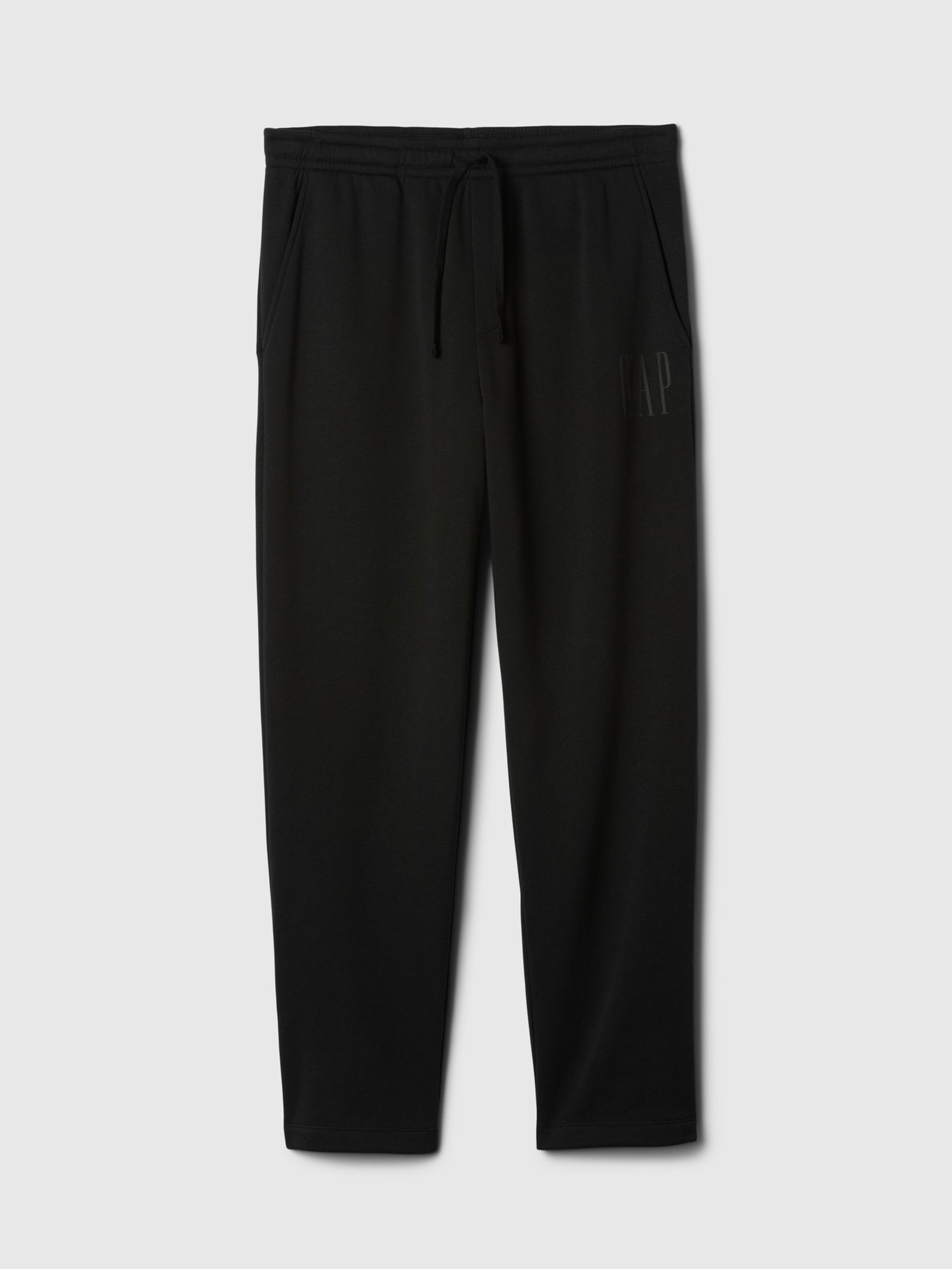 Black Logo Straight Leg Joggers - Image 4 of 4
