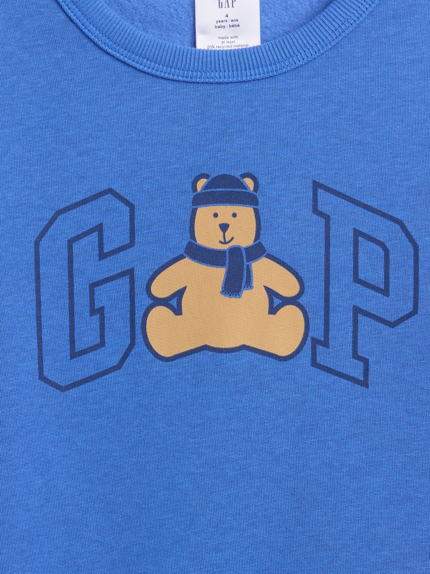 Blue Logo Christmas Sweatshirt - Image 2 of 2