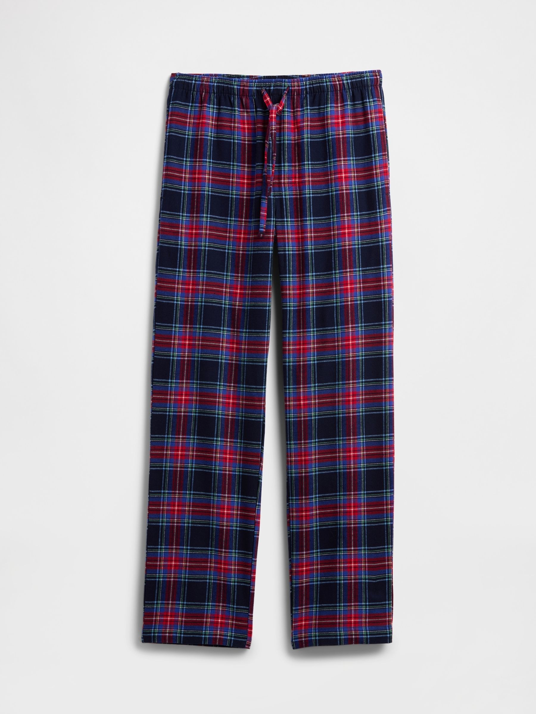 Navy Blue Check Christmas Pyjama Bottoms - Image 4 of 4