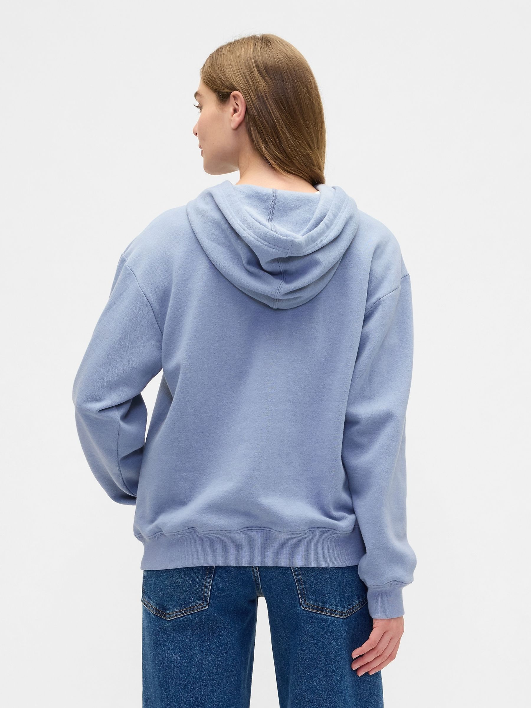 Blue Logo Hoodie - Image 2 of 5 Blue Logo Hoodie - Image 2 of 5