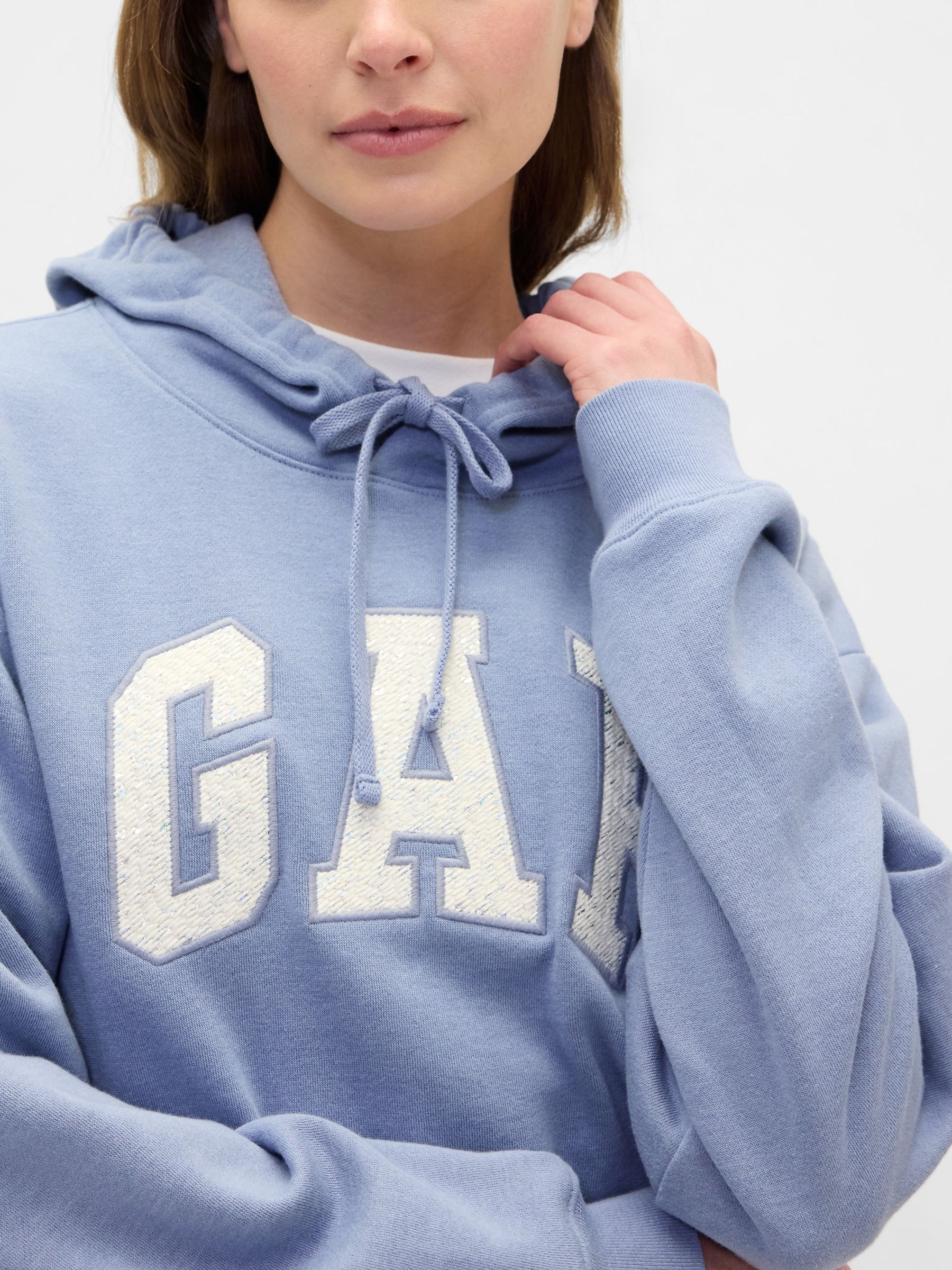 Blue Logo Hoodie - Image 4 of 5