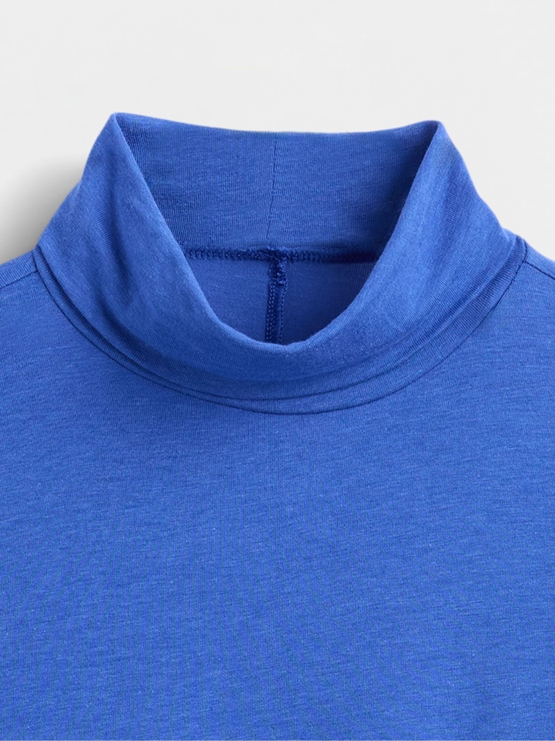Blue Featherweight Turtleneck T-Shirt - Image 2 of 3 Blue Featherweight Turtleneck T-Shirt - Image 2 of 3