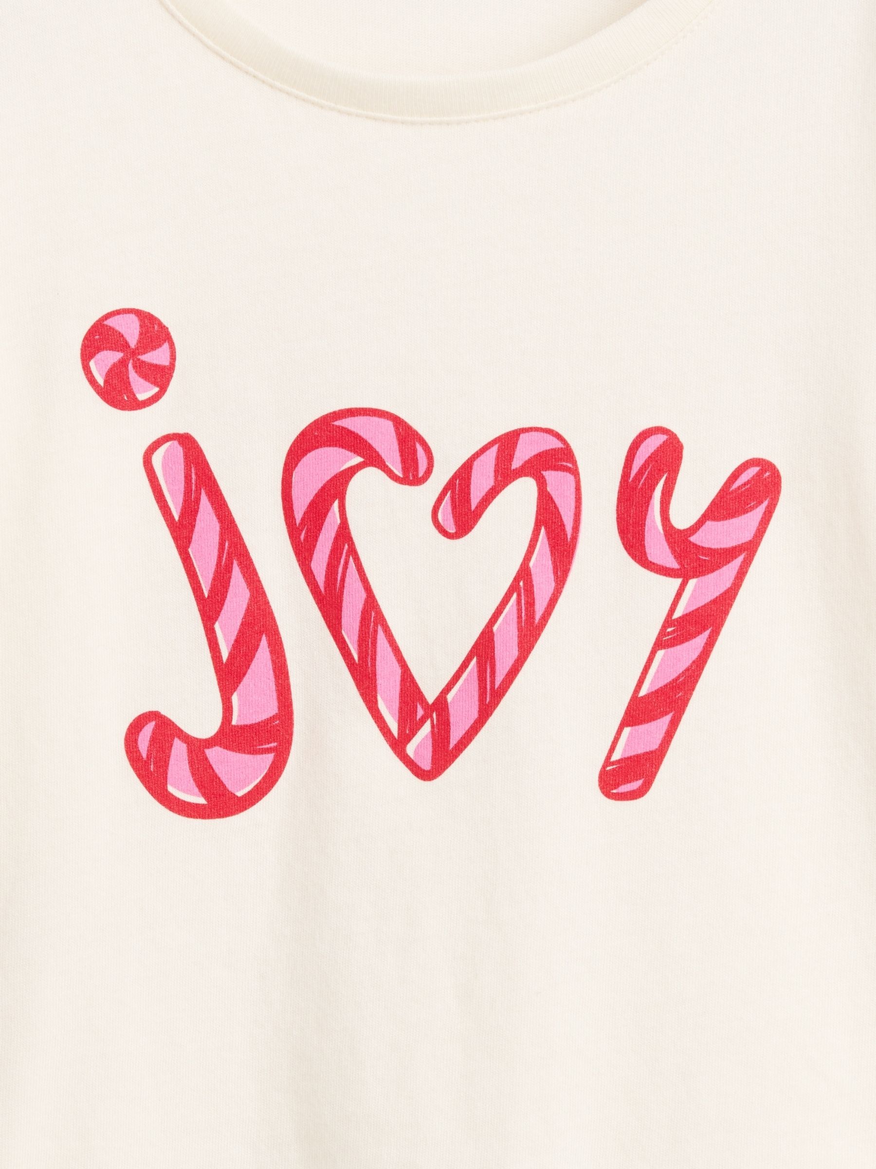 Cream Graphic T-Shirt - Image 3 of 3