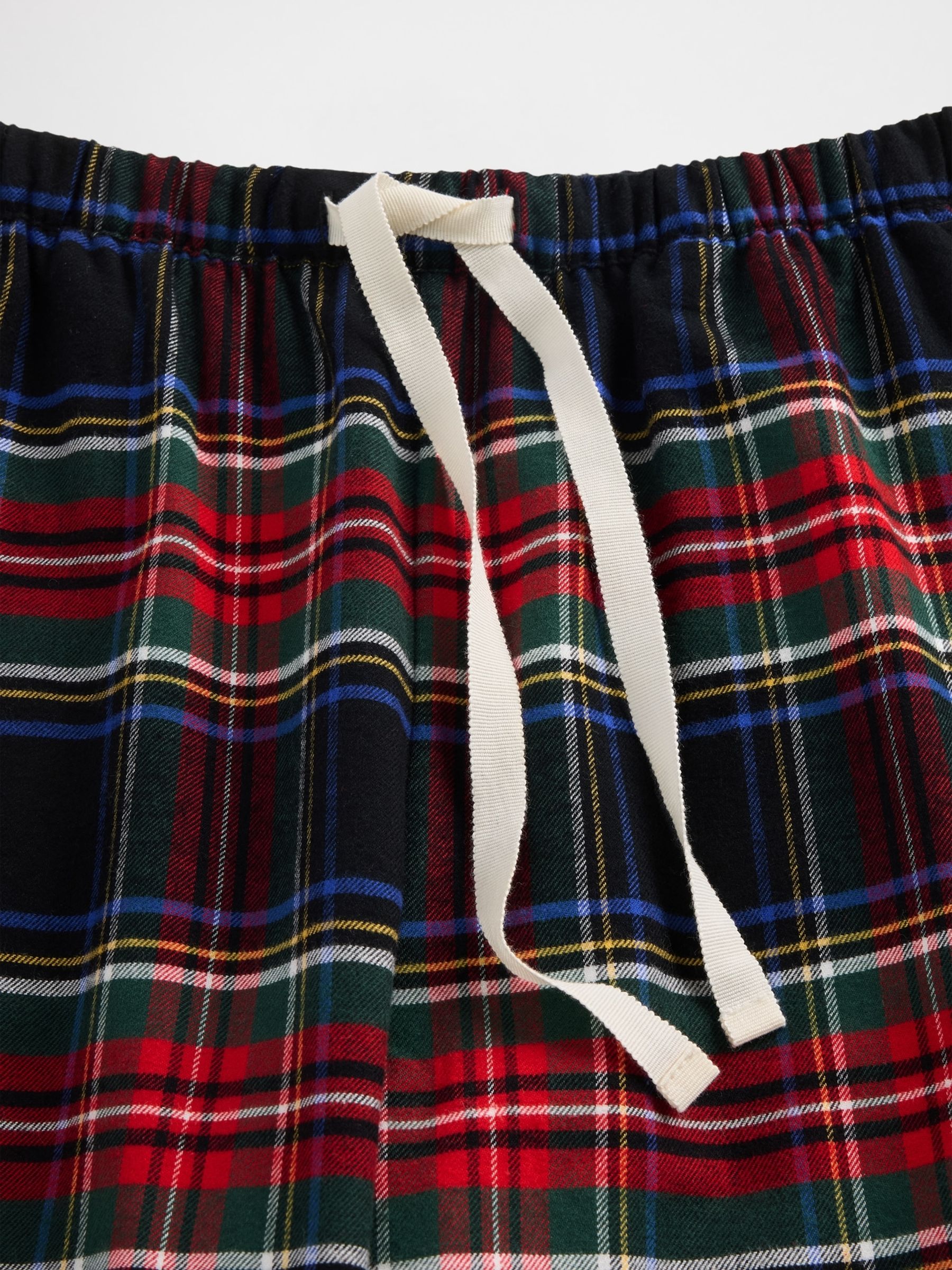 Black Check Adult Softest Flannel Pyjamas Set - Image 2 of 2 Black Check Adult Softest Flannel Pyjamas Set - Image 2 of 2