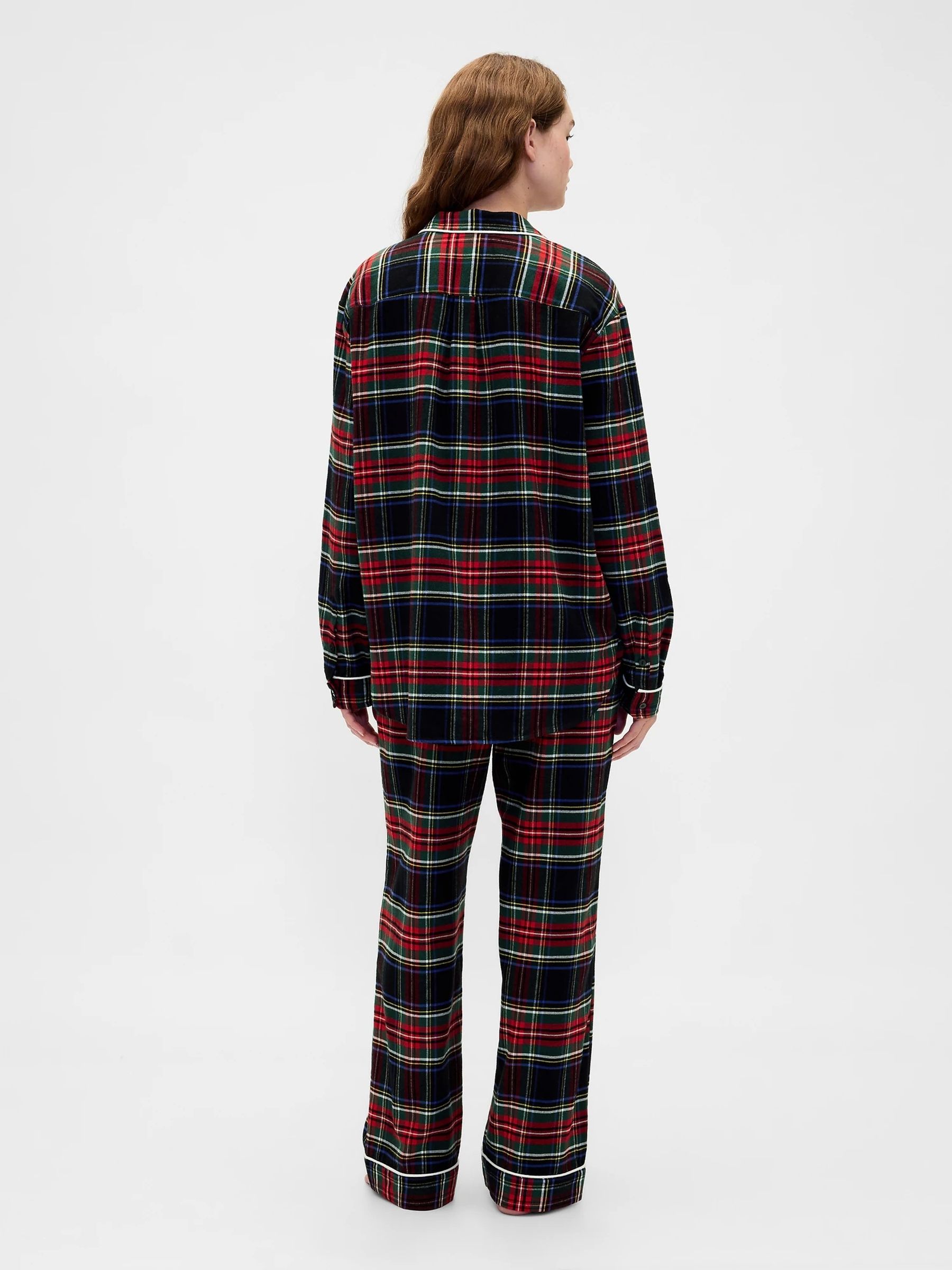 Black & Red Check Trouser Matching Family Christmas Pyjamas Set - Image 3 of 5