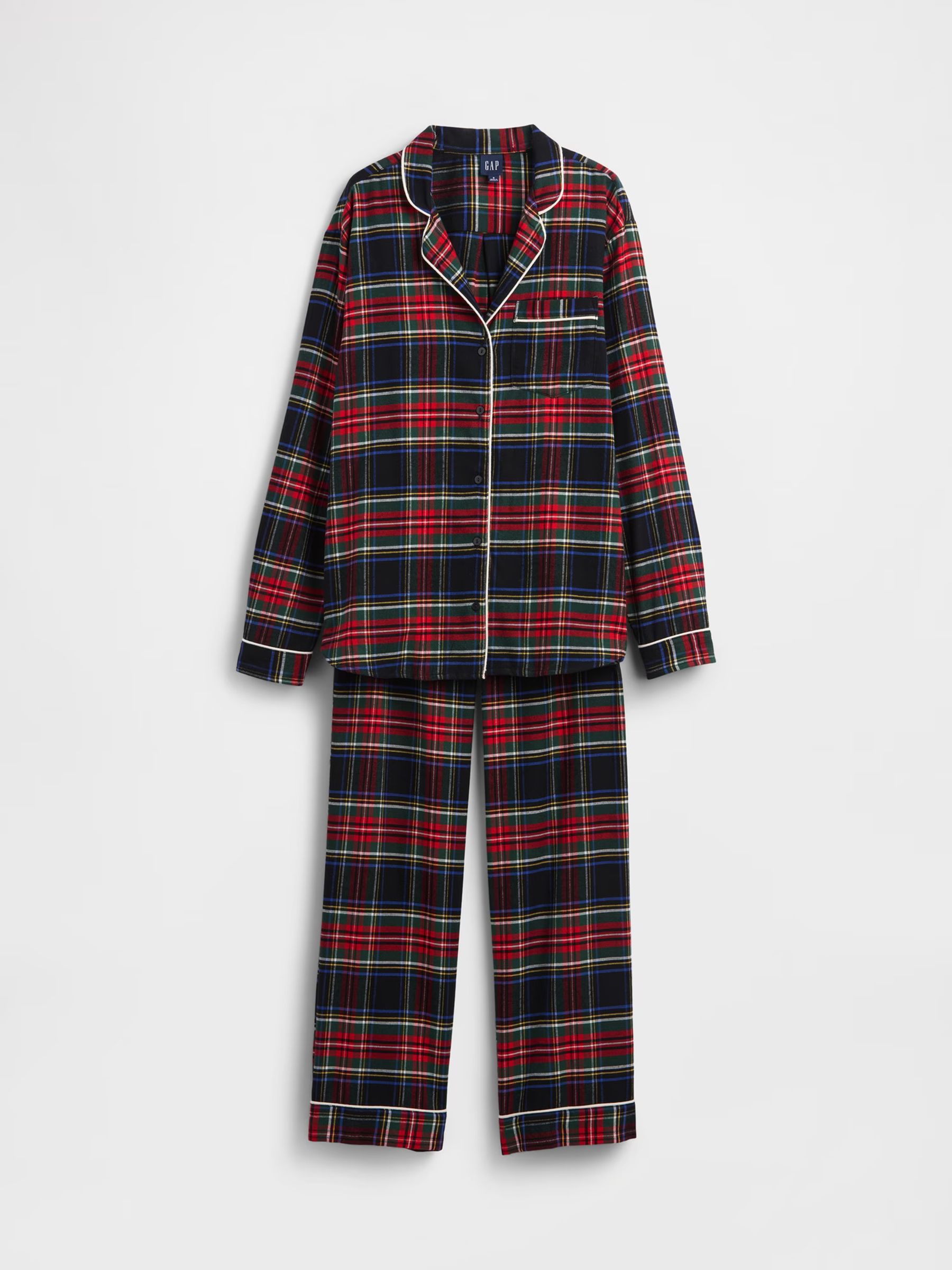 Black & Red Check Trouser Matching Family Christmas Pyjamas Set - Image 4 of 5