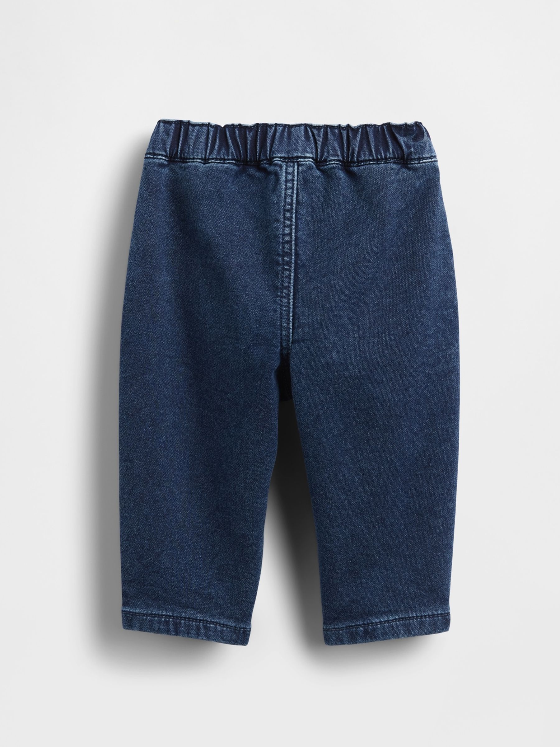 Blue Pull On Heart Barrel Jeans - Image 2 of 3