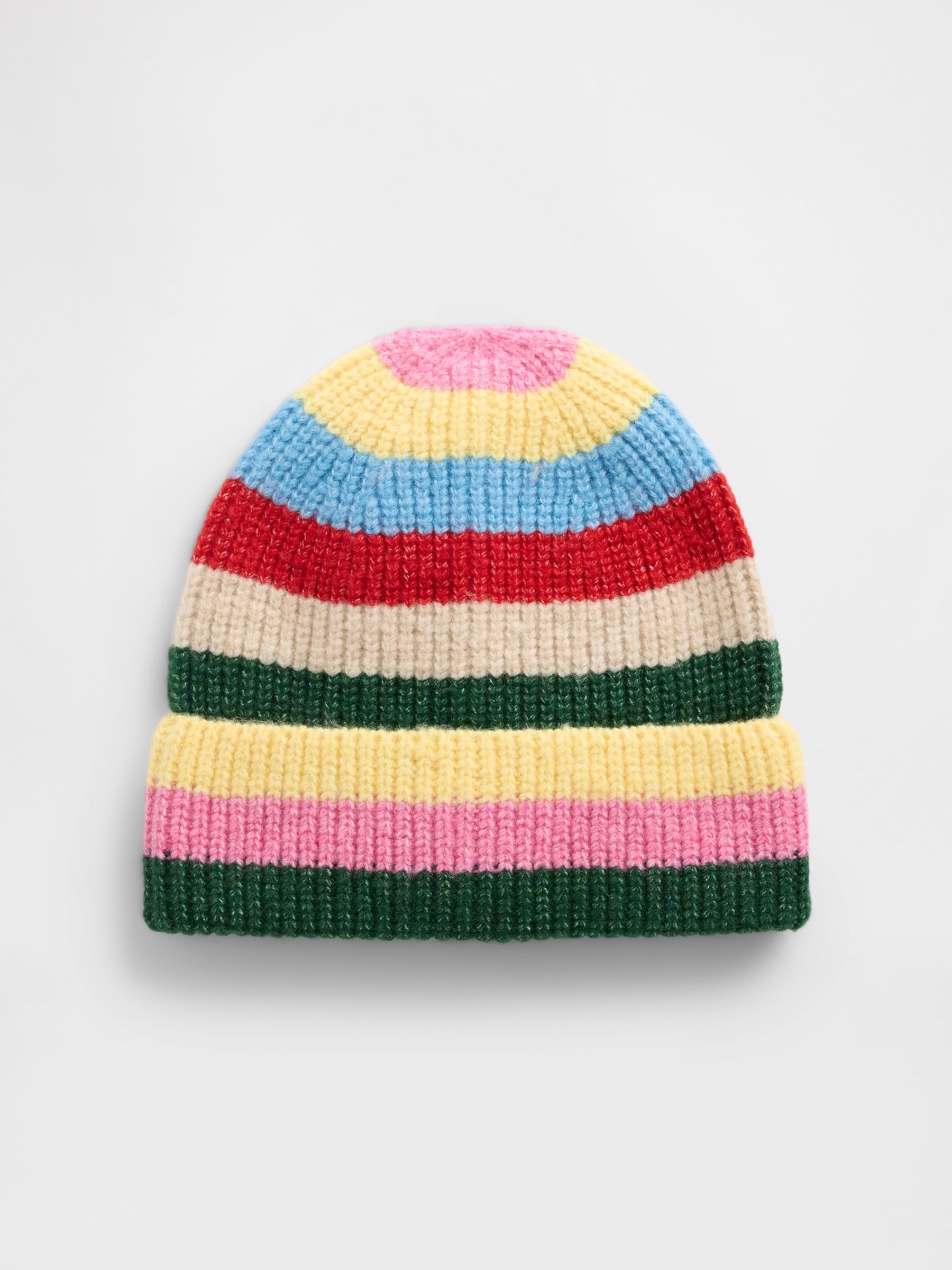 Yellow CashSoft Ribbed Beanie - Image 1 of 1