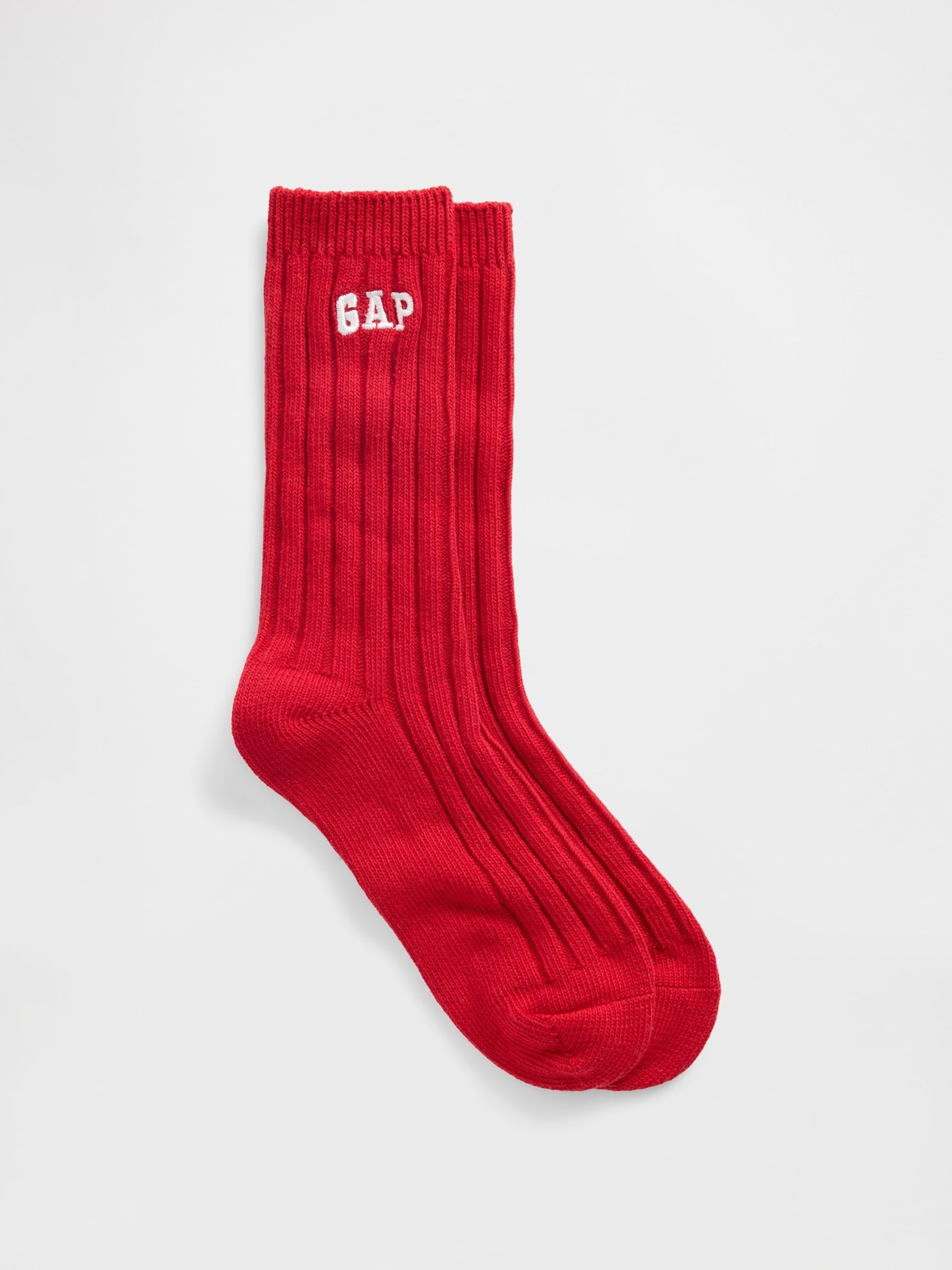 Red CashSoft Logo Socks - Image 1 of 1