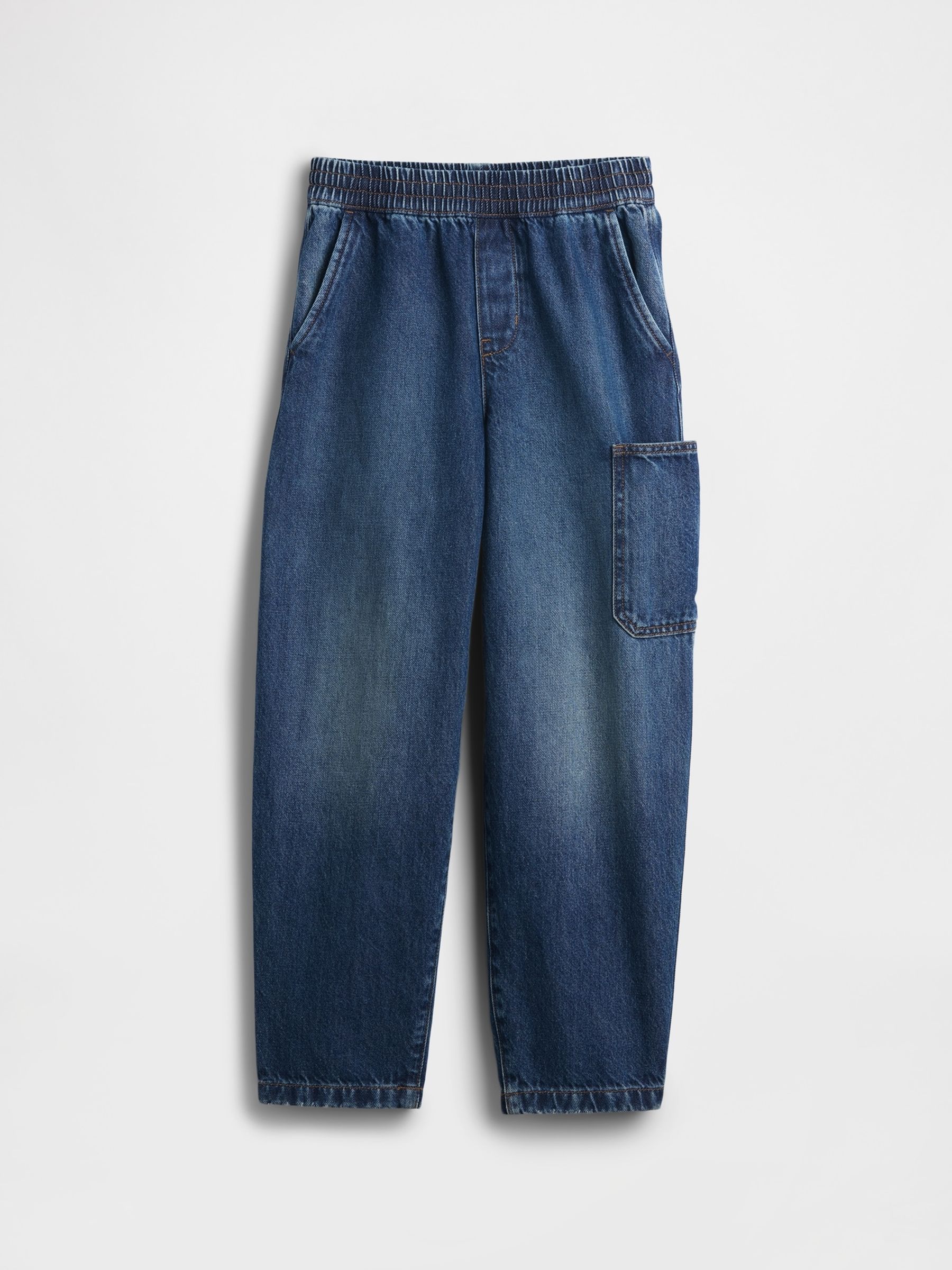 Blue Brushed Easy Carpenter Jeans - Image 4 of 5