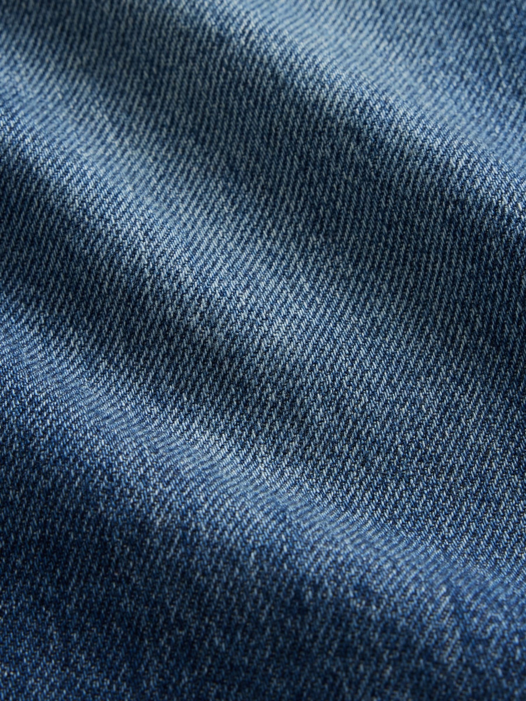 Blue Brushed Easy Carpenter Jeans - Image 5 of 5
