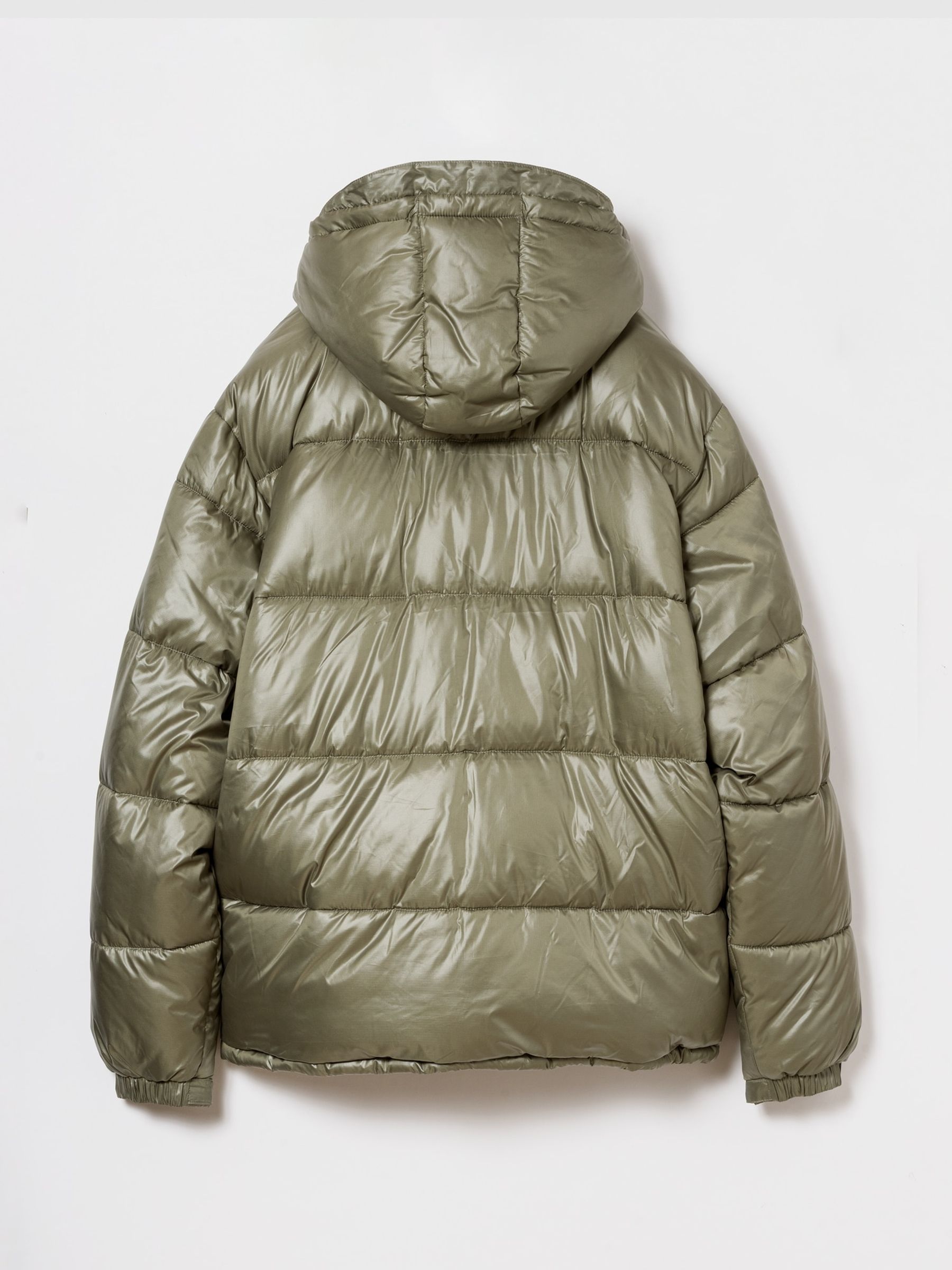 Green Heavyweight Puffer Jacket - Image 2 of 4