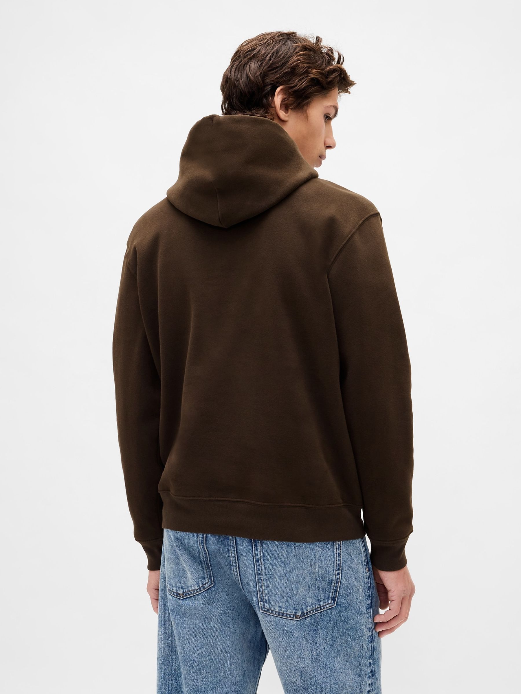Brown VintageSoft Arch Logo Hoodie - Image 2 of 4