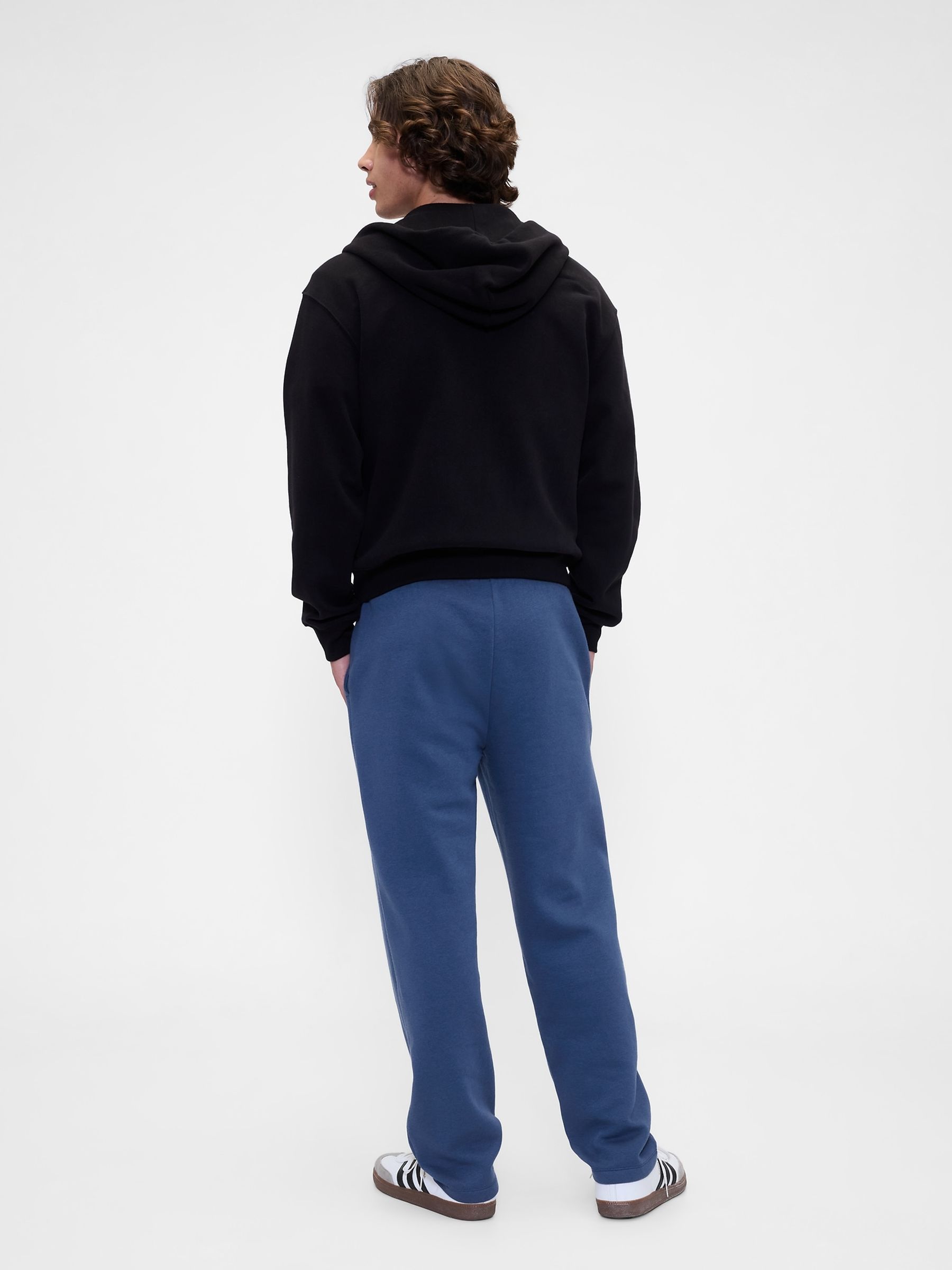 Blue Logo Straight Leg Joggers - Image 2 of 4