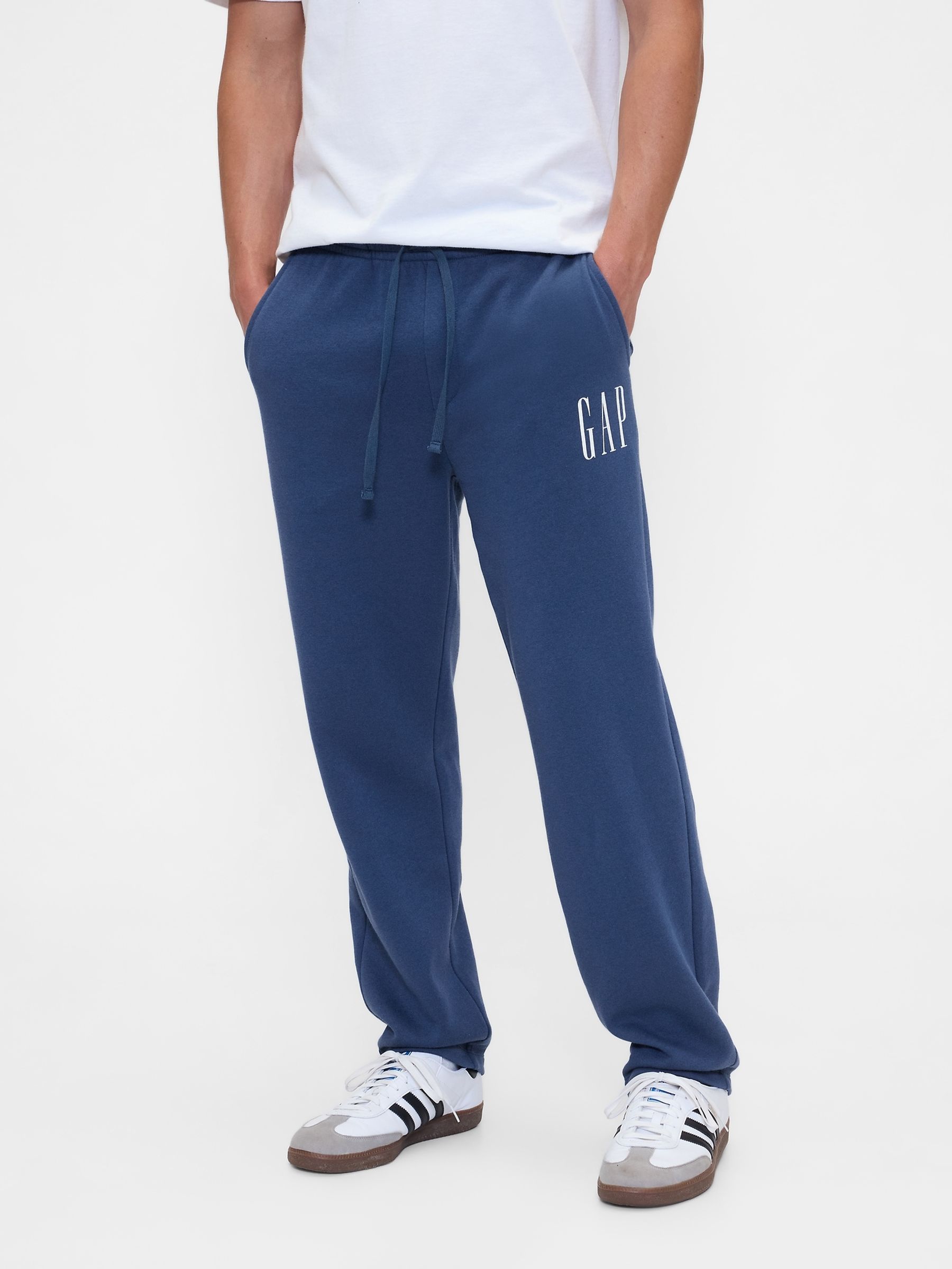 Blue Logo Straight Leg Joggers - Image 3 of 4
