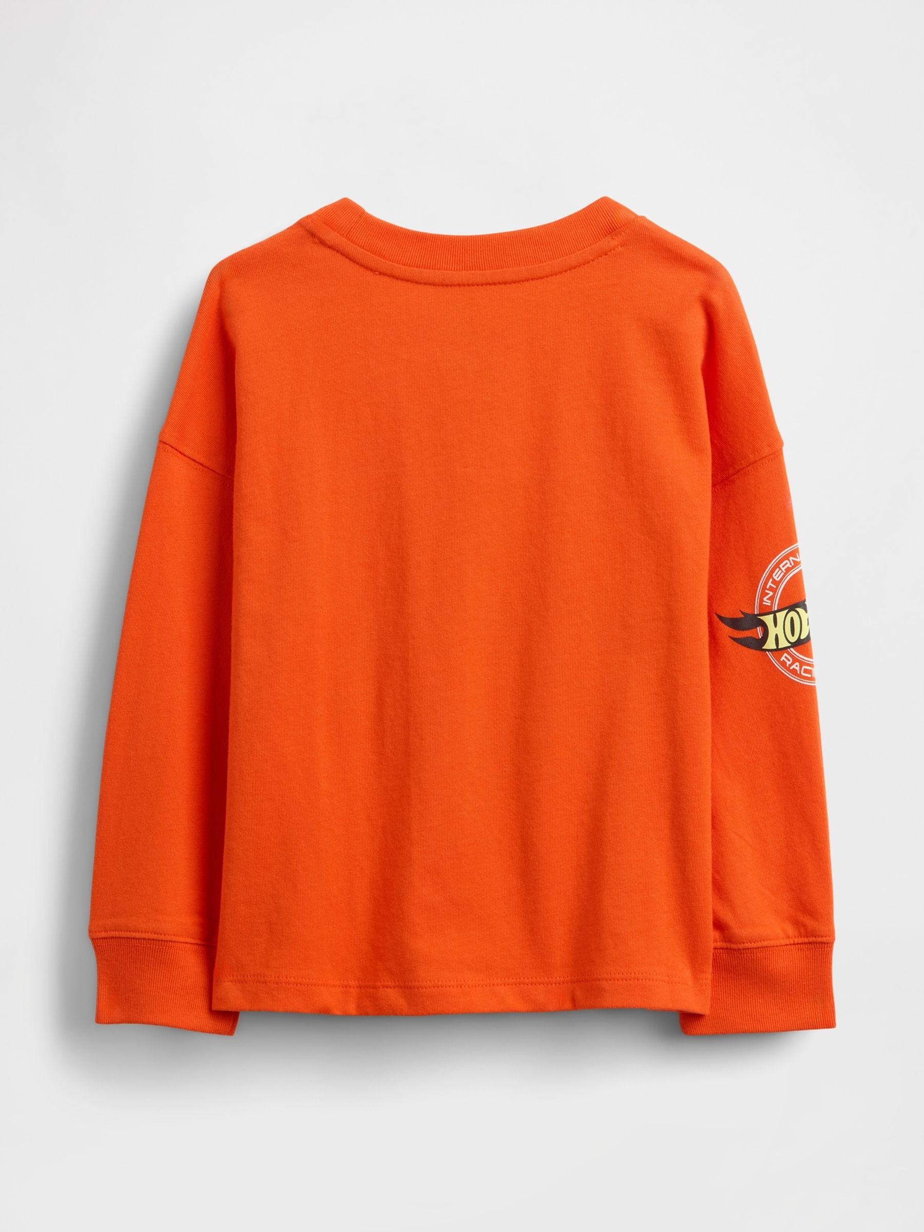 Orange Hot Wheels Graphic T-Shirt (6mths-5yrs) - Image 2 of 2 Orange Hot Wheels Graphic T-Shirt (6mths-5yrs) - Image 2 of 2
