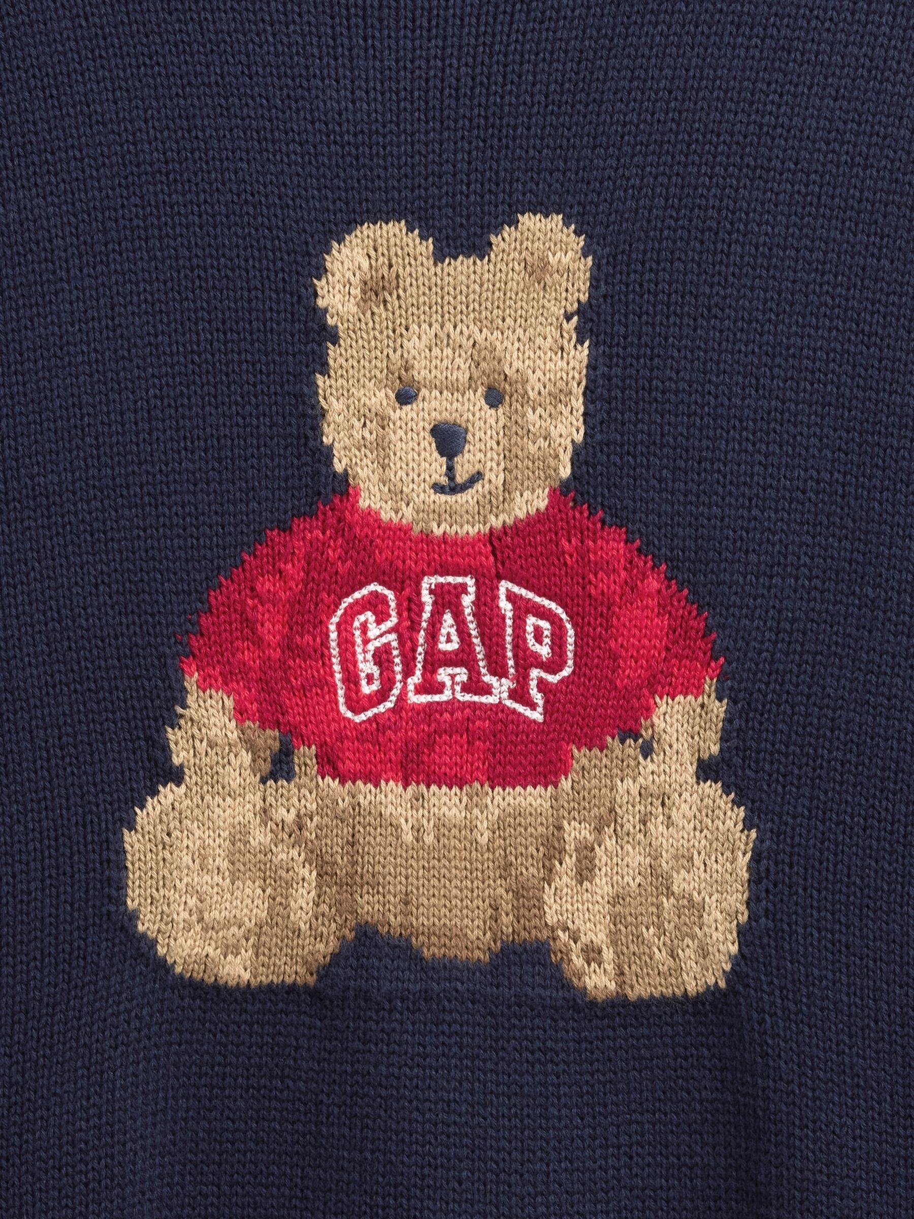Blue Cotton Brannan Bear Jumper - Image 4 of 4