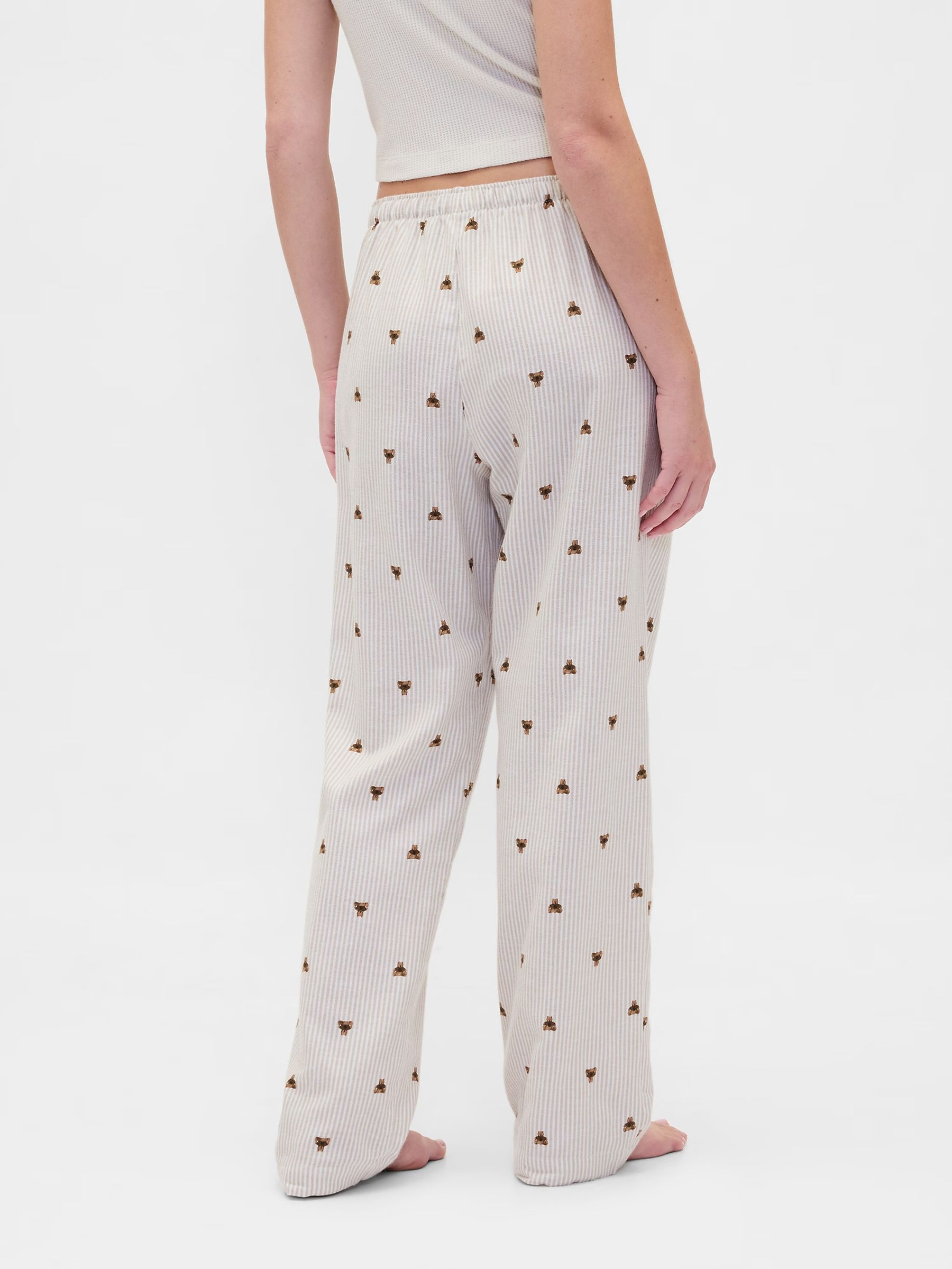 Brown Softest Flannel Pyjama Bottoms - Image 2 of 3