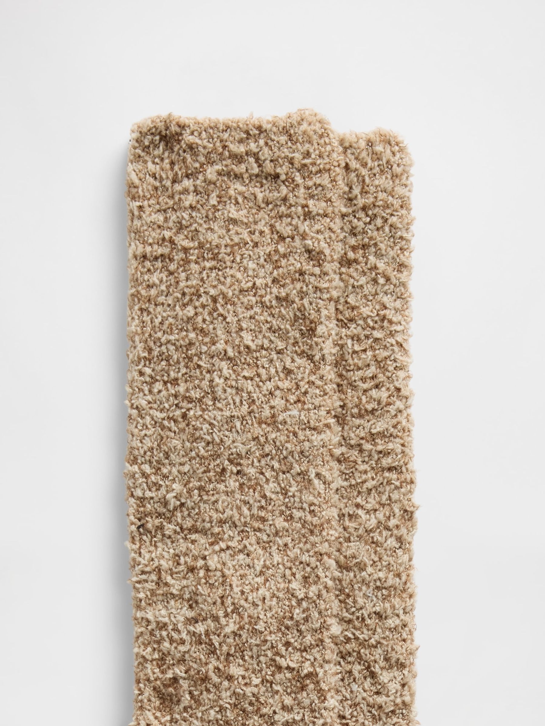 Beige Cosy Socks - Image 2 of 2 Beige Cosy Socks - Image 2 of 2