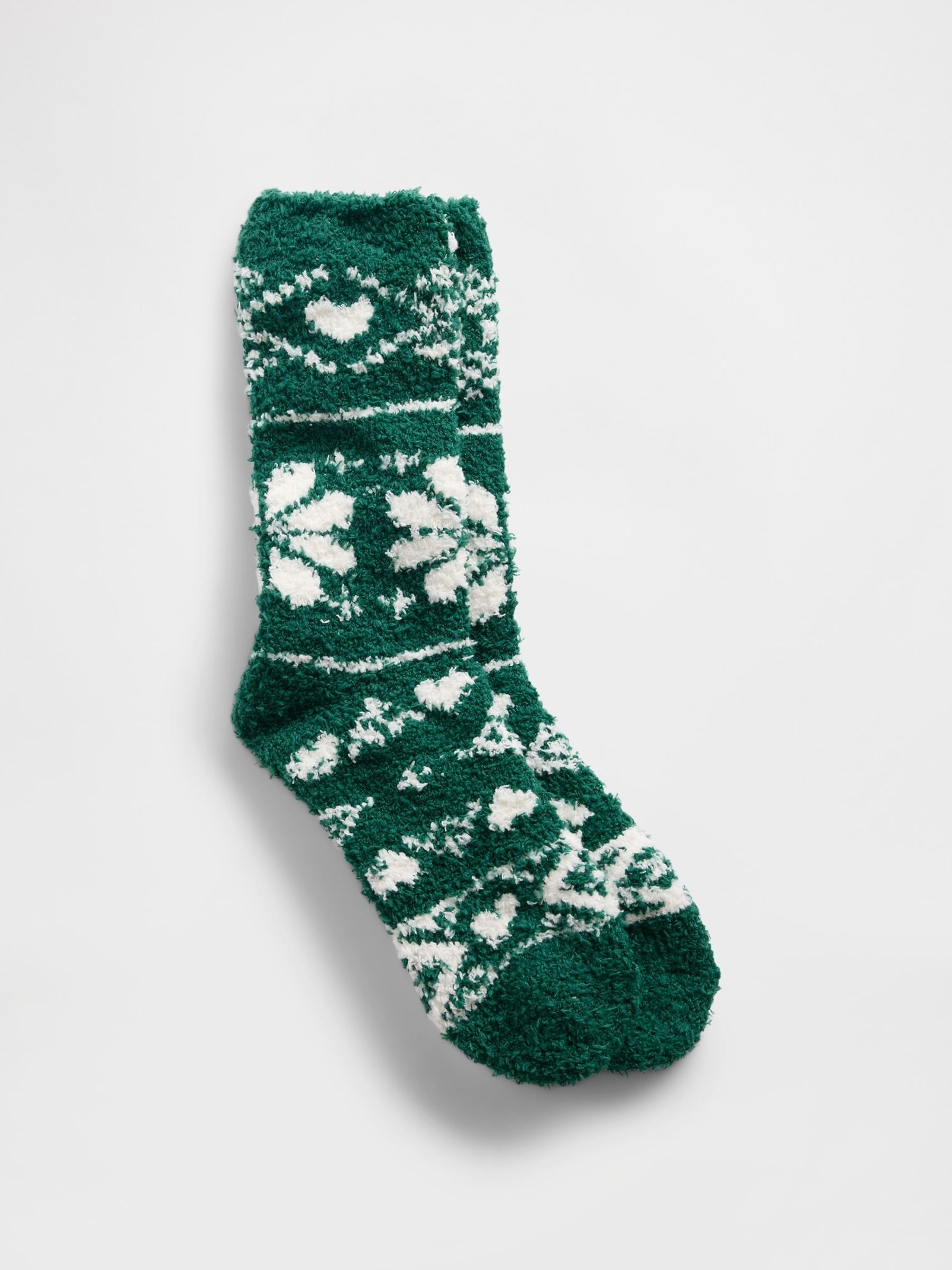 Green Cosy Socks - Image 1 of 1 Green Cosy Socks - Image 1 of 1
