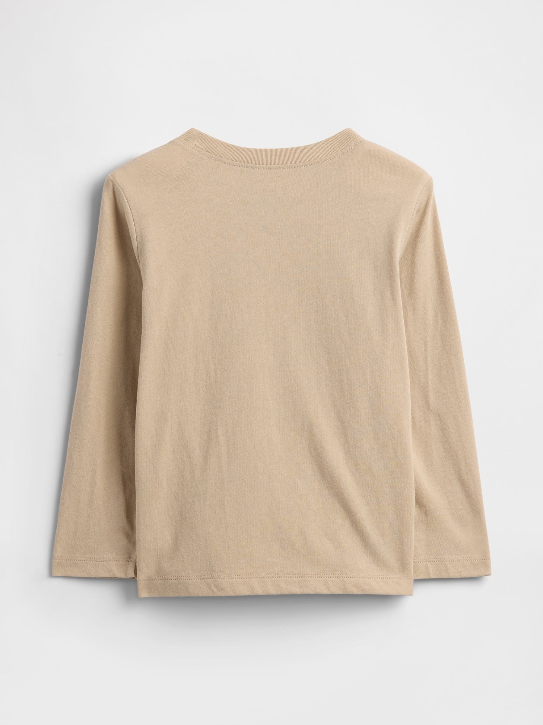 Beige Logo T-Shirt (6mths-5yrs) - Image 2 of 3