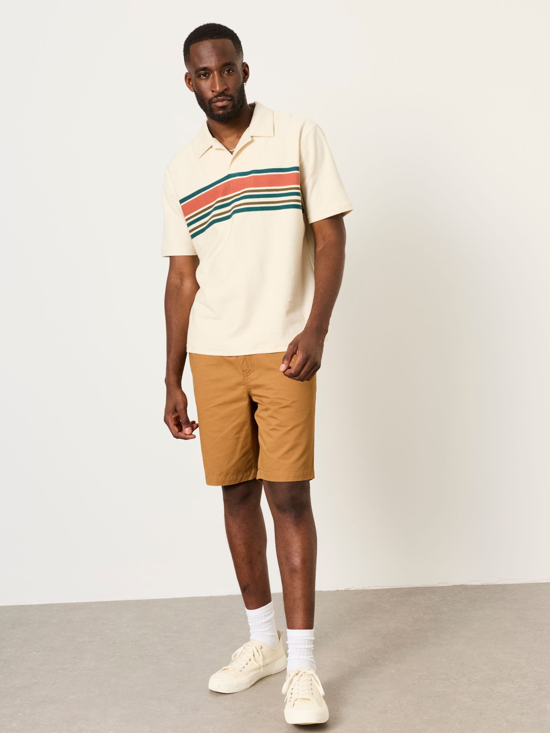 Selsey Golden Tan Pull On Shorts - Image 4 of 7