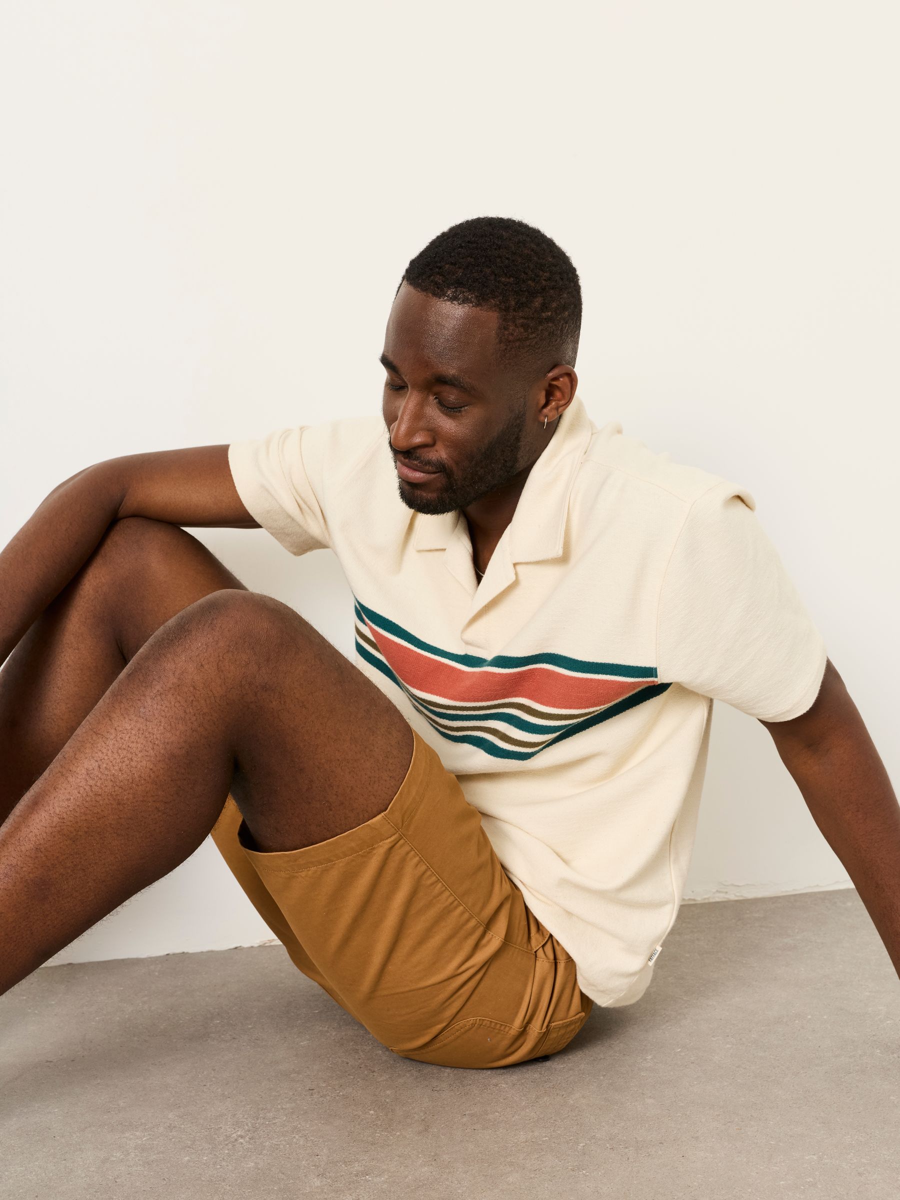 Selsey Golden Tan Pull On Shorts - Image 5 of 7