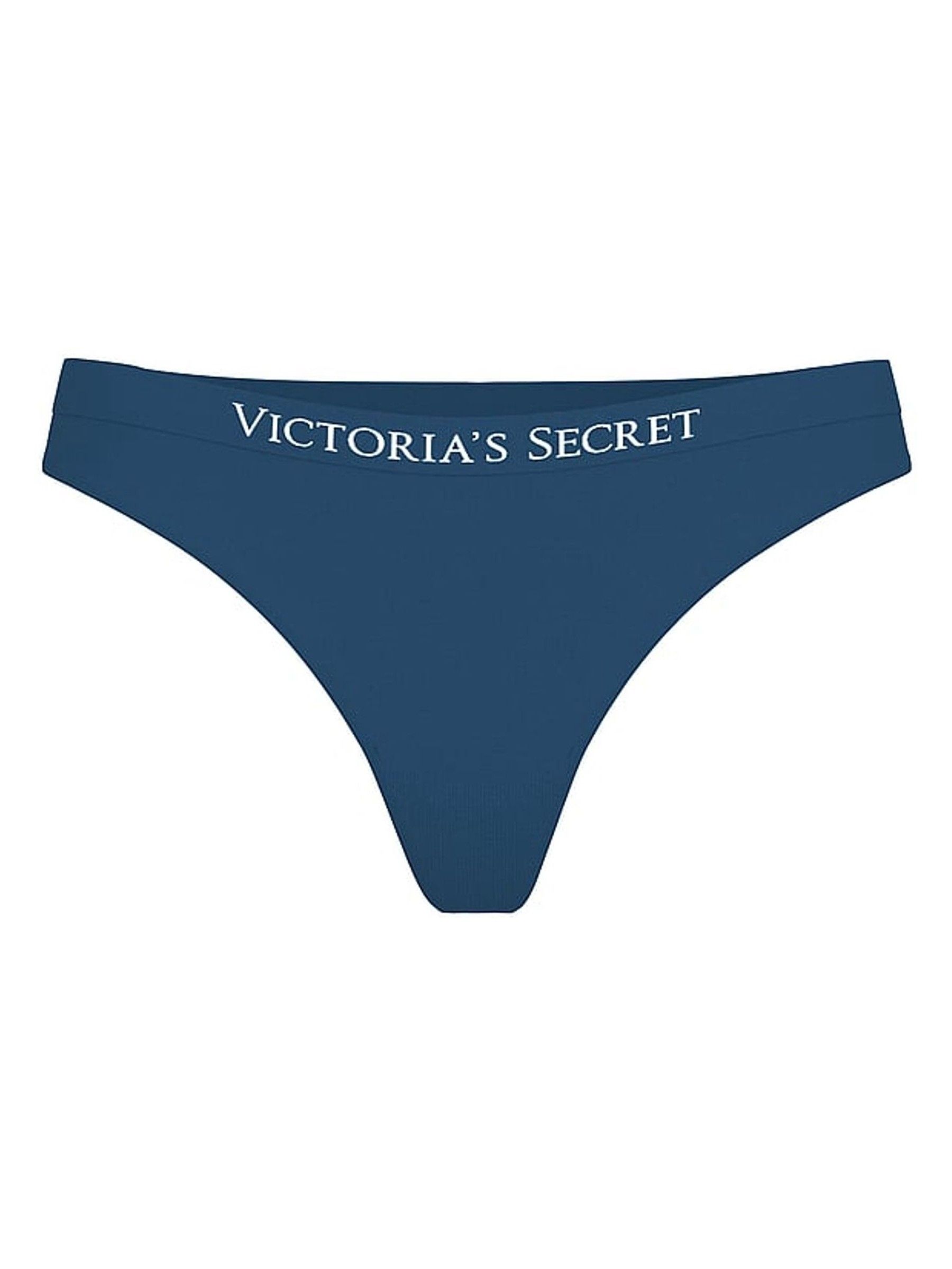Midnight Sea Blue Thong Knickers - Image 3 of 3 Midnight Sea Blue Thong Knickers - Image 3 of 3