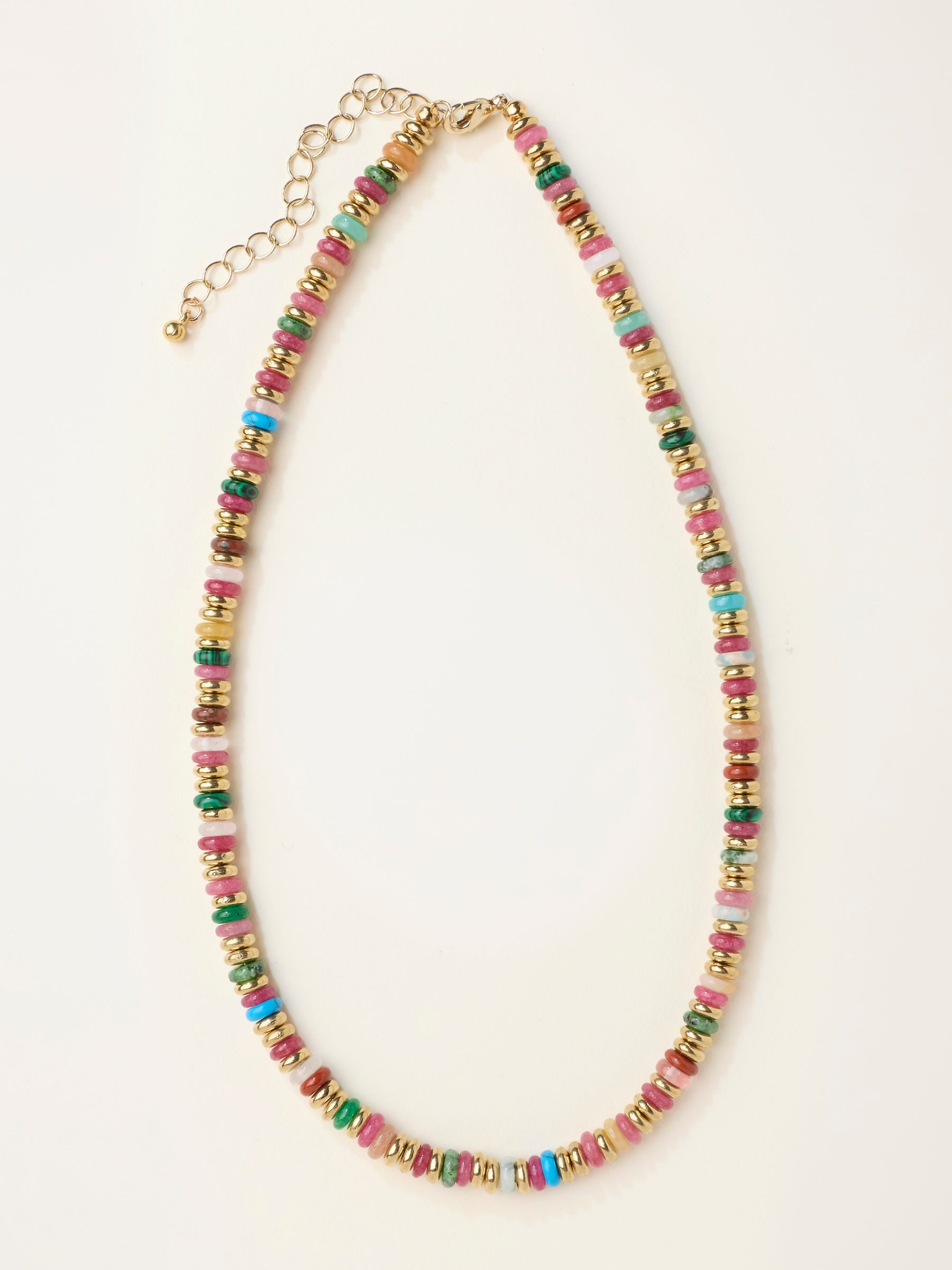 Multi Bright Stone Necklace - Image 1 of 2