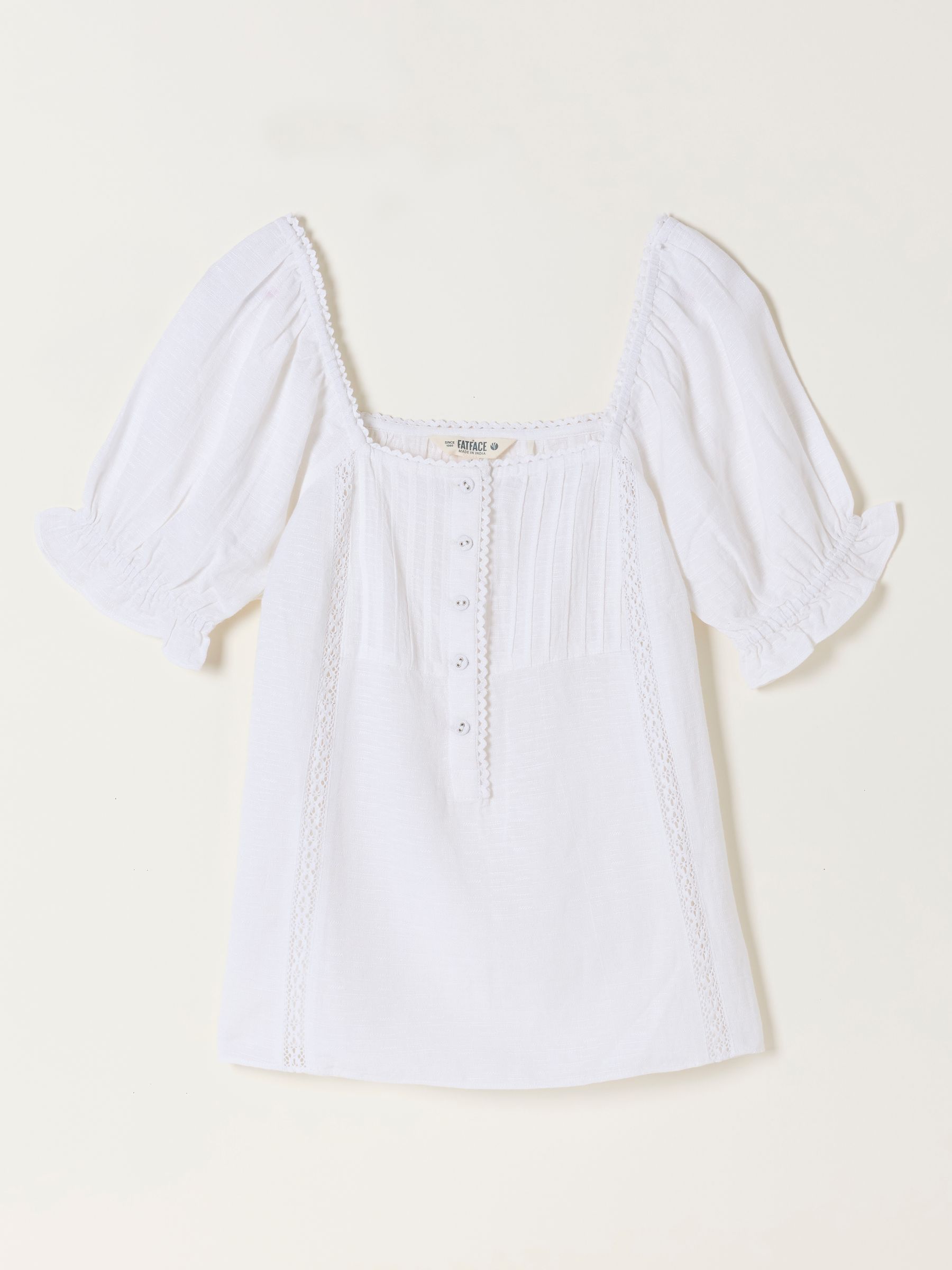 Jorden White Regular Blouse - Image 6 of 6 Jorden White Regular Blouse - Image 6 of 6