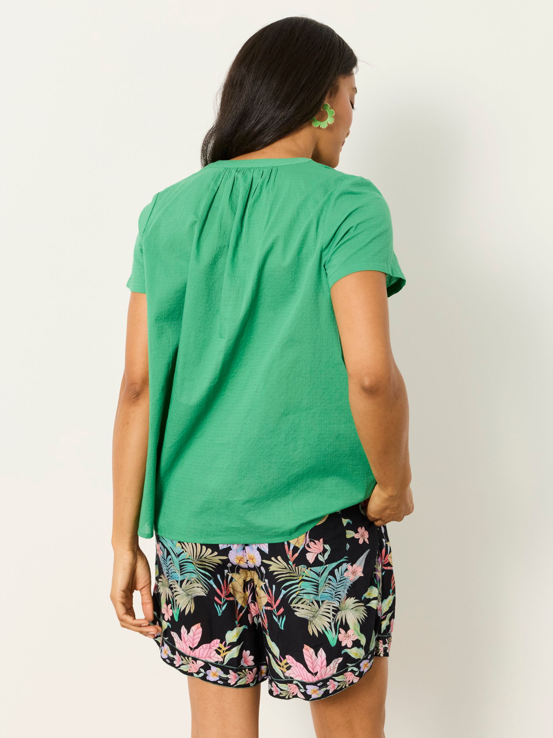 Letty Green Regular Embroidered Blouse - Image 2 of 6