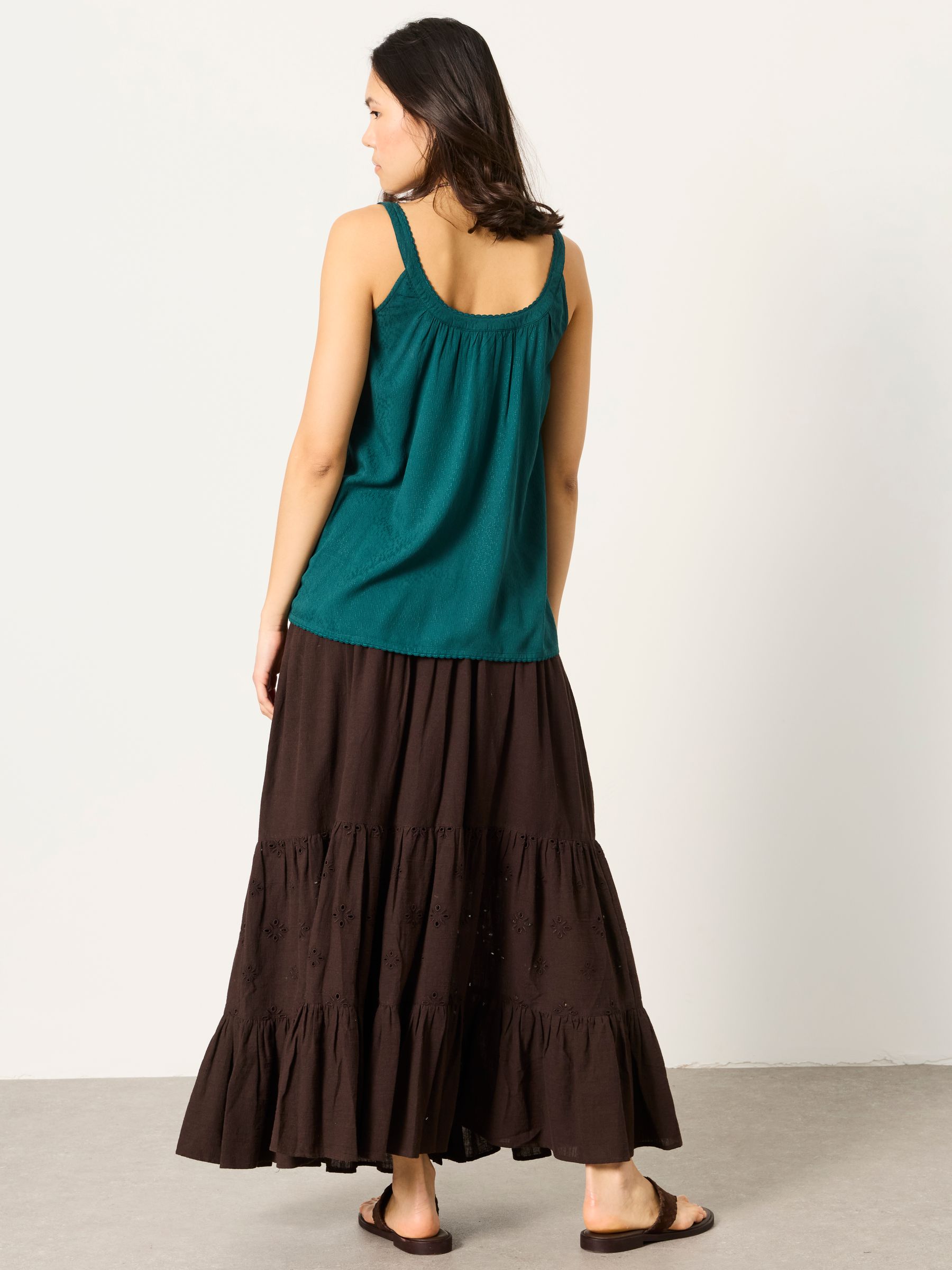 Layla Teal Blue Regular Cami - Image 2 of 6