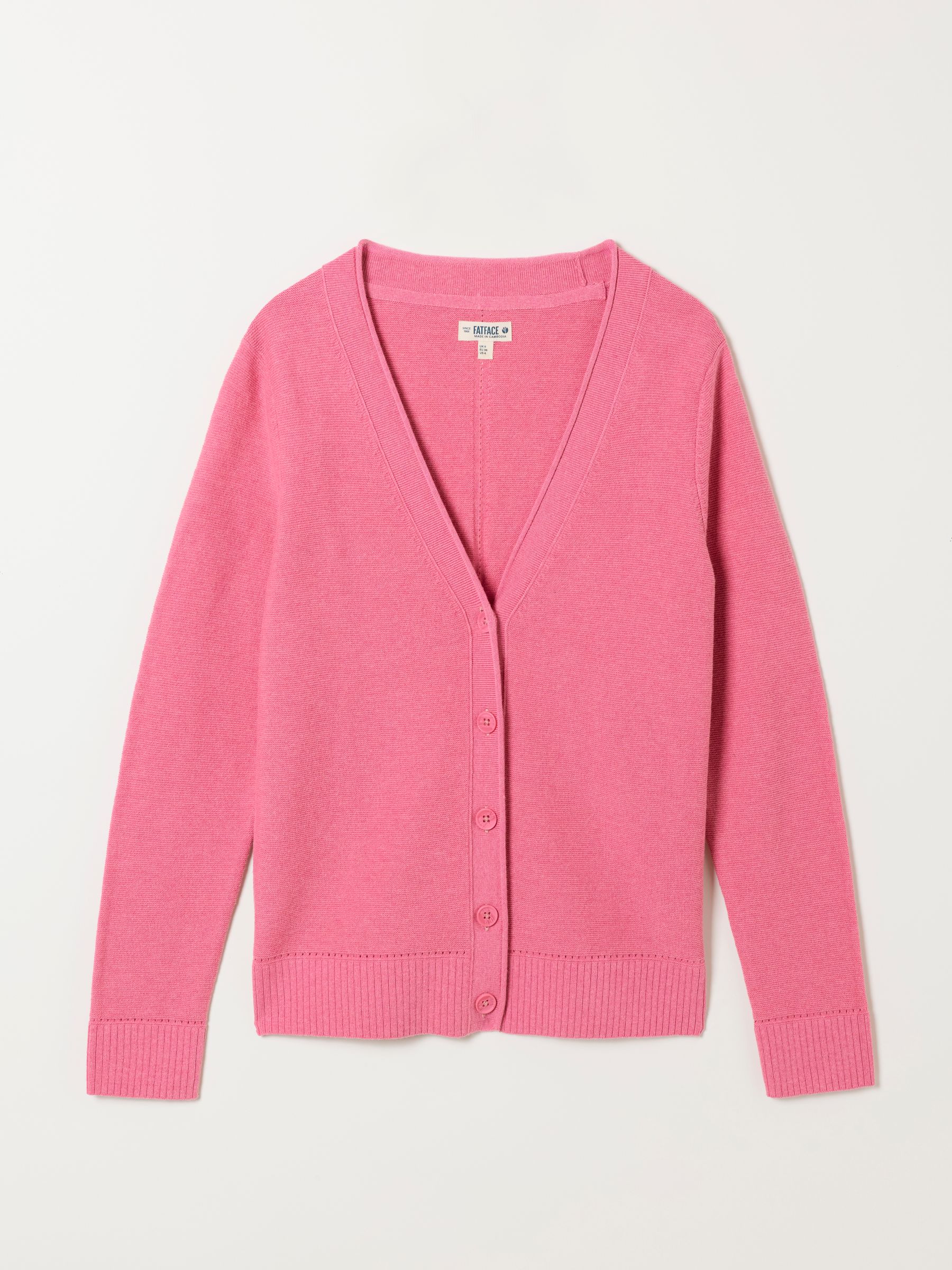 Lucee Pink Knitted Cardigan - Image 6 of 6